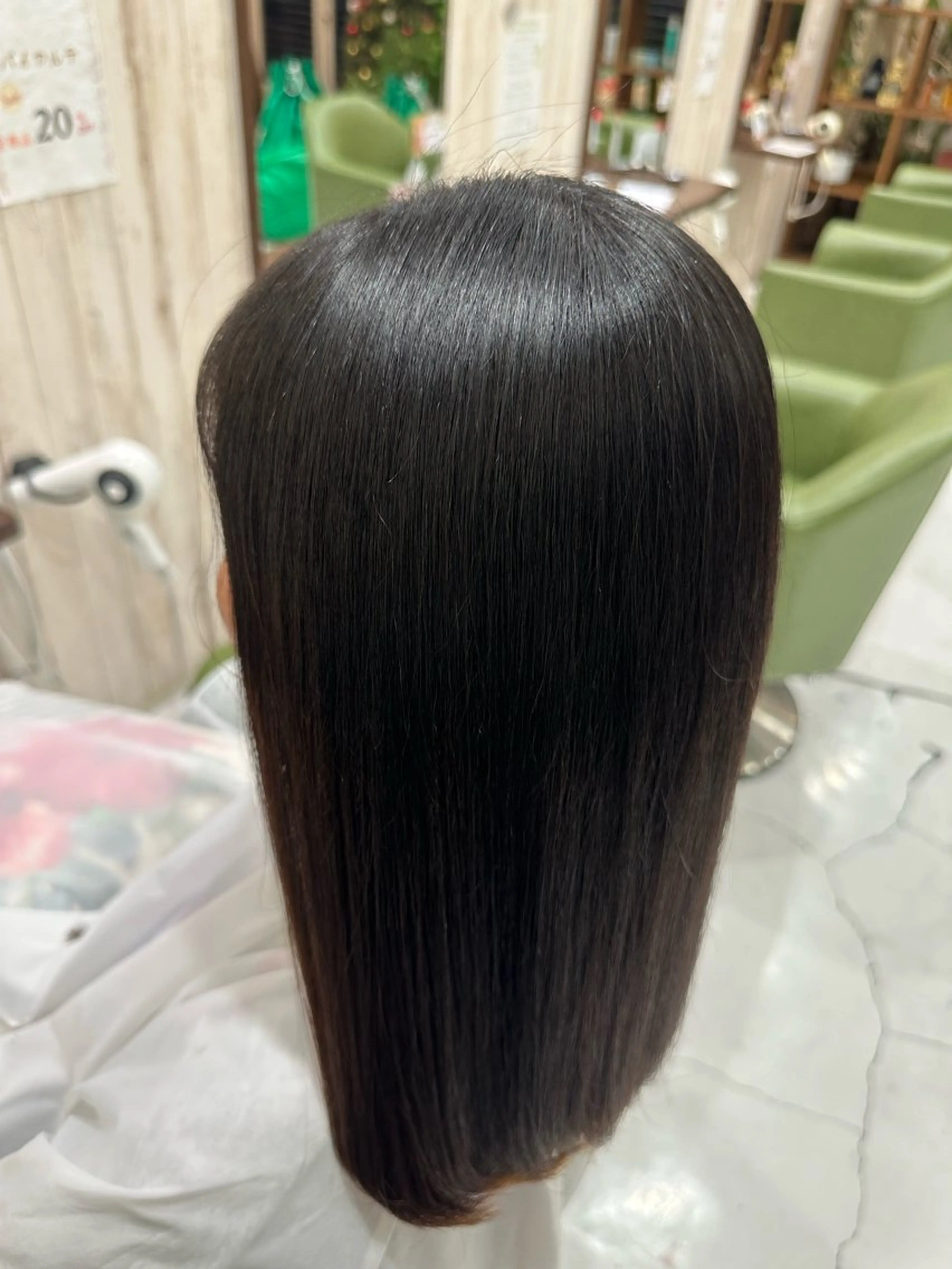 カット+縮毛矯正+トリートメントの写真