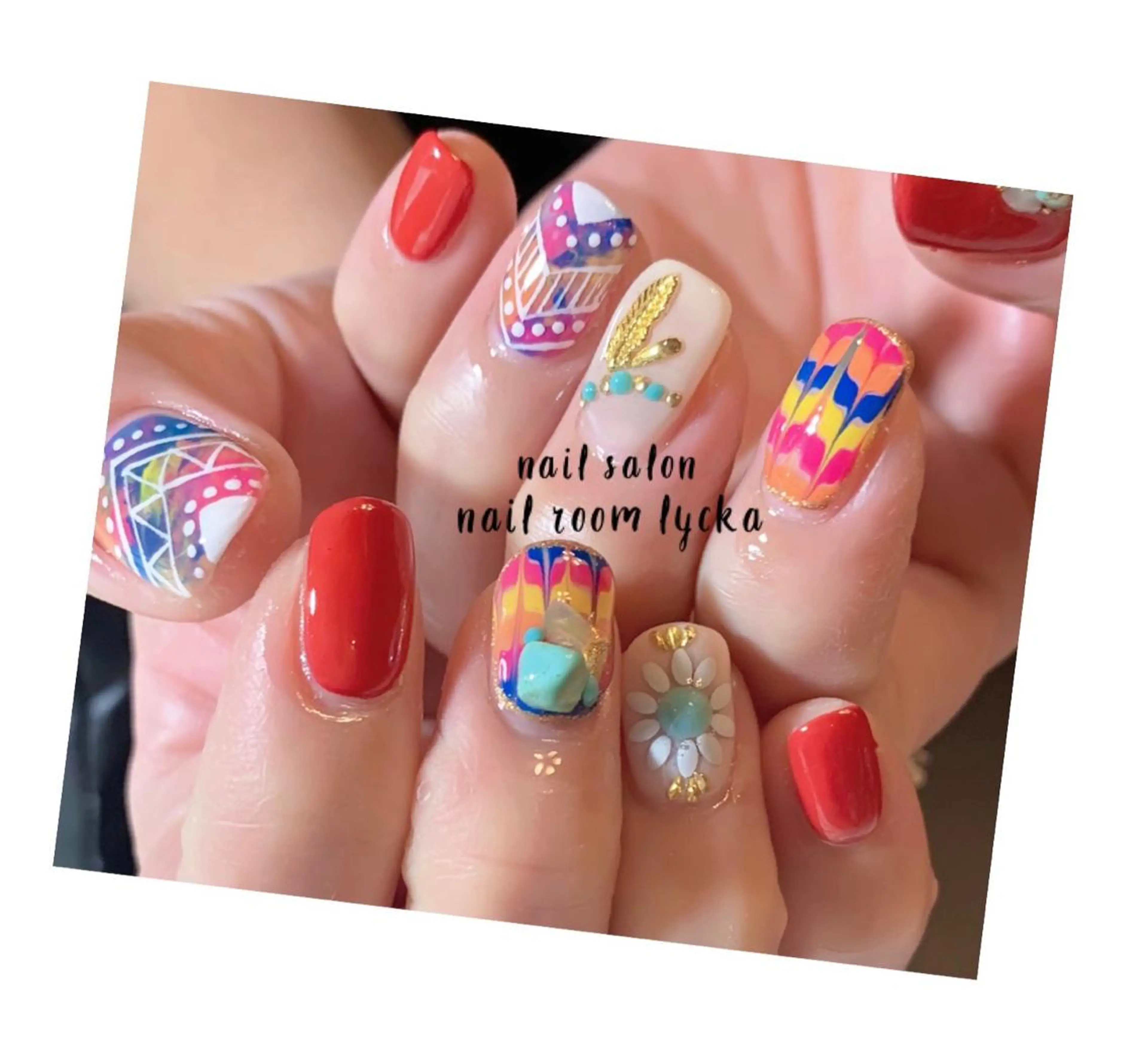 ネイル ﾈｲﾙﾙｰﾑﾘｯｶ 𝐦𝐚𝐲𝐮のネイルデザイン