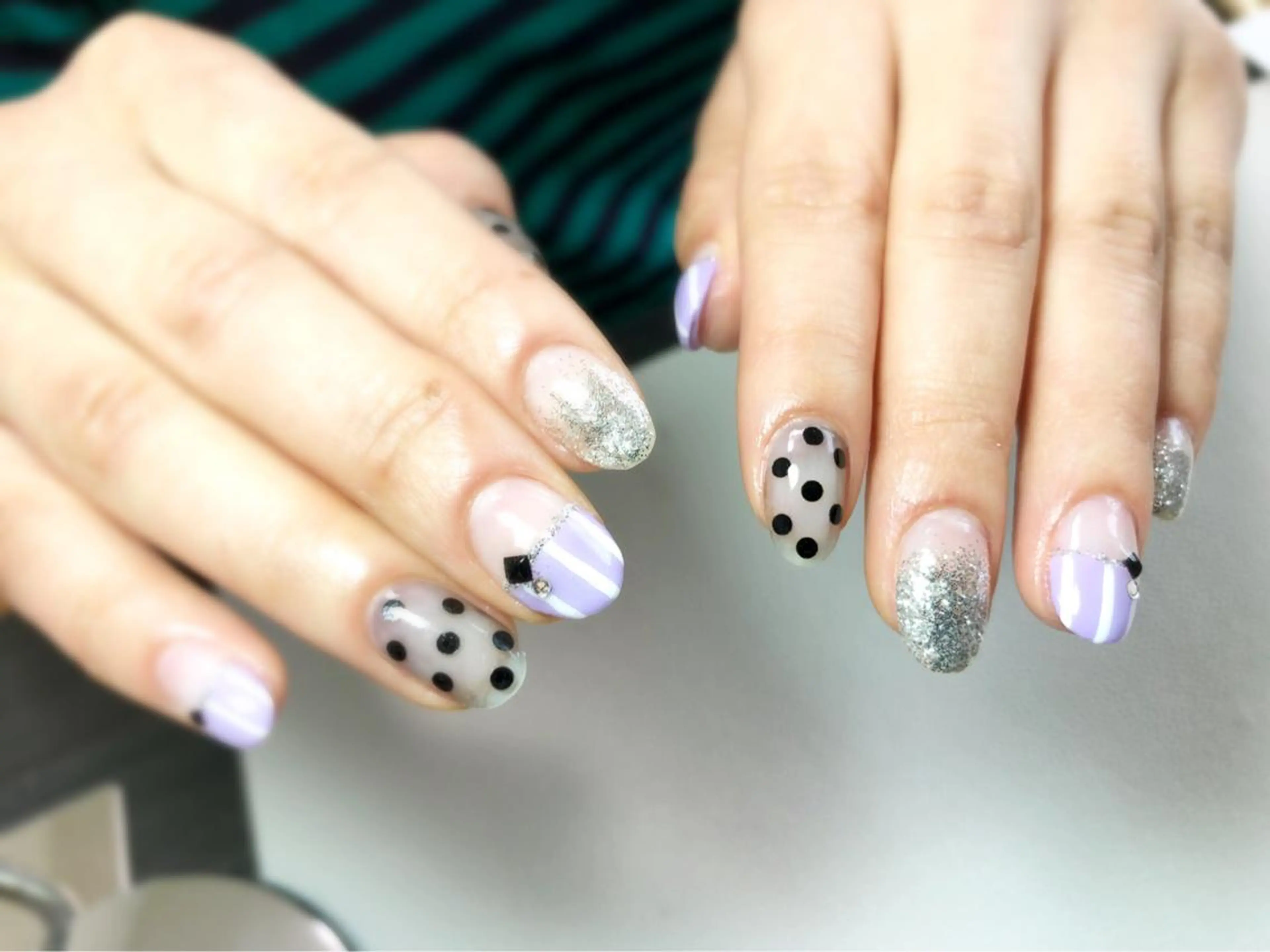 ネイル Aim* 深爪・自爪育成専門店のネイルデザイン