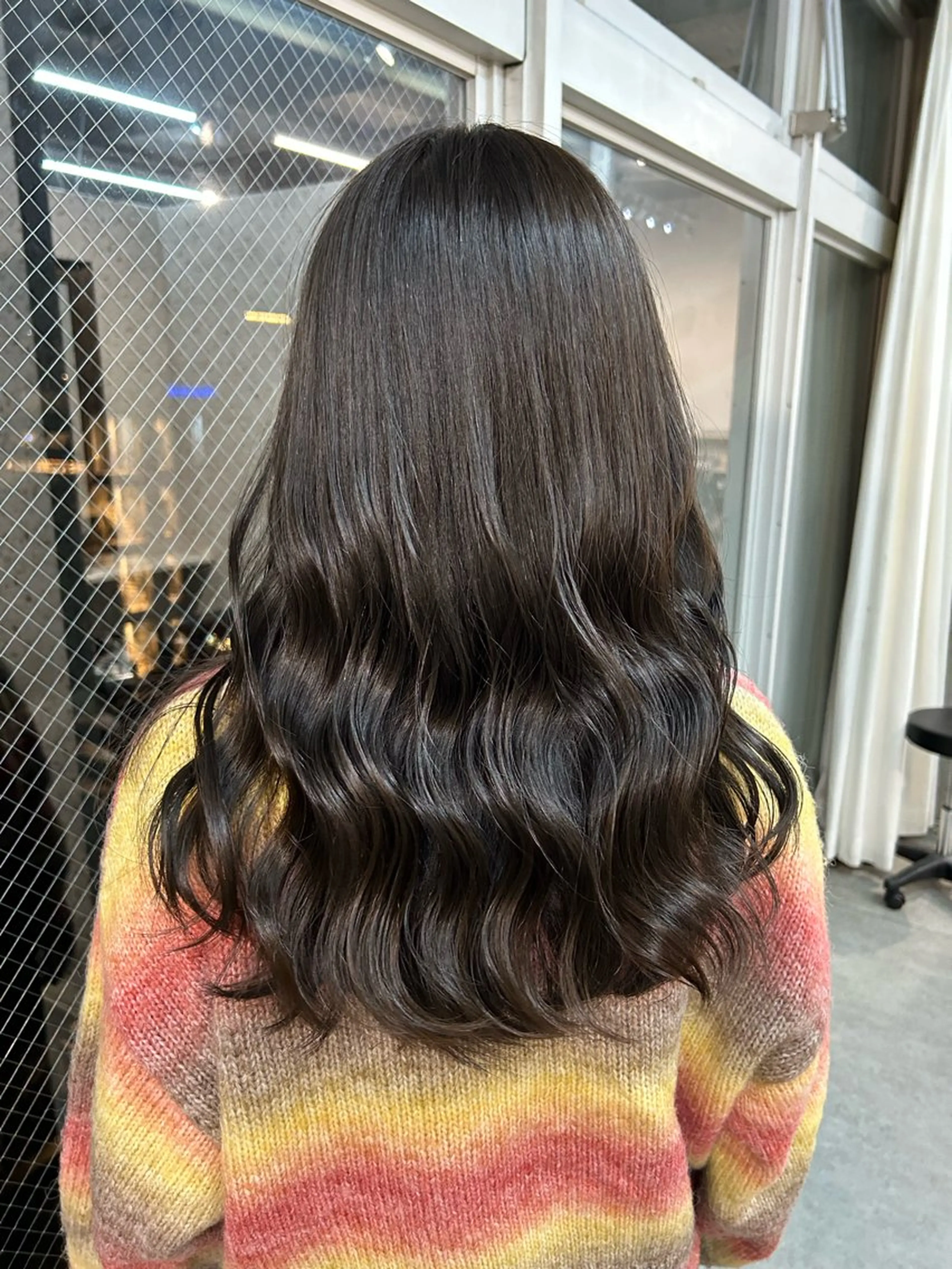 カラー グレージュ オリーブグレージュ オリーブグレー ヘアカラー [lani ] konatsuのヘアスタイル