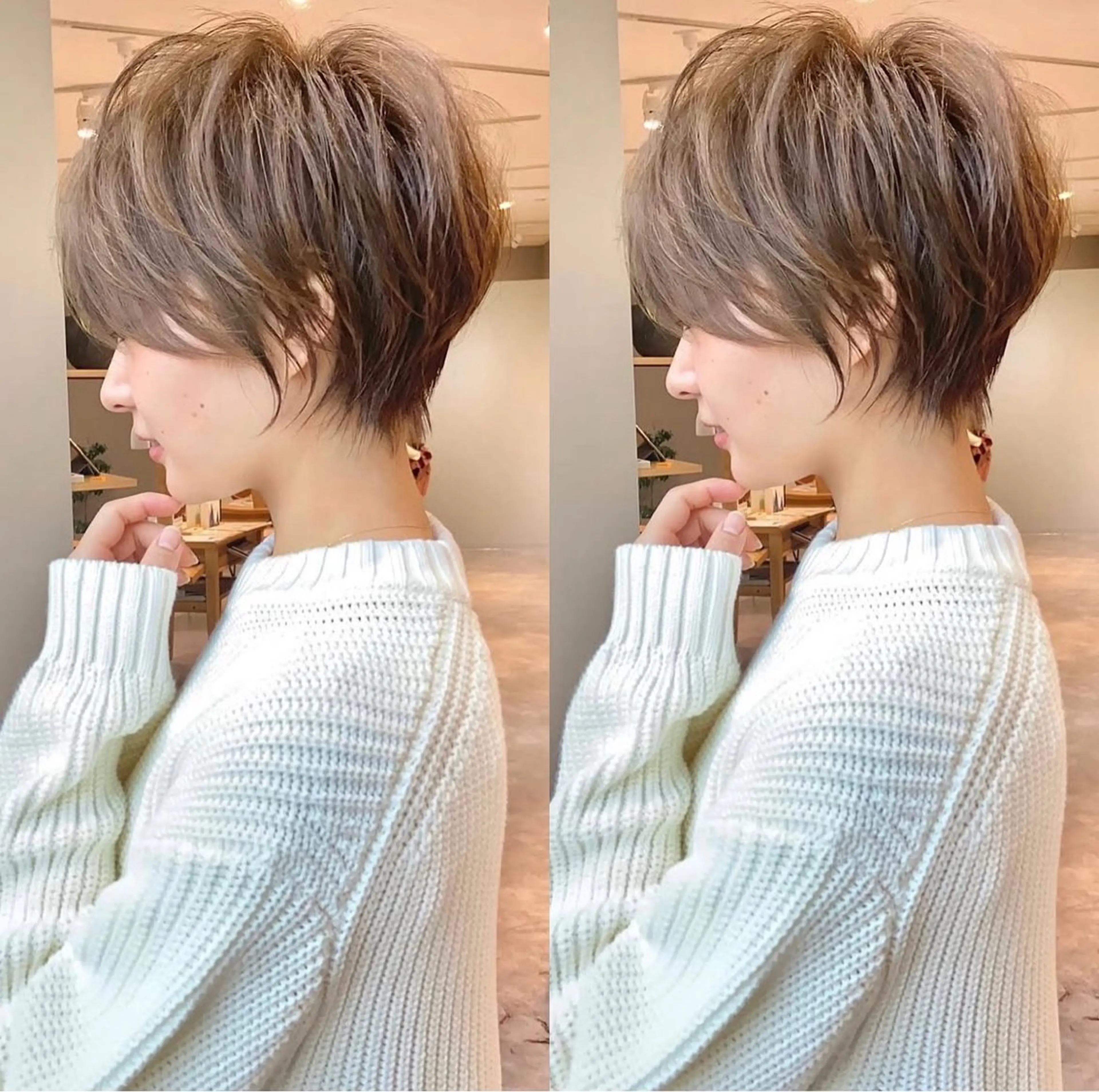 ショート 無料ショートモデル 募集中/ユッティーのヘアスタイル