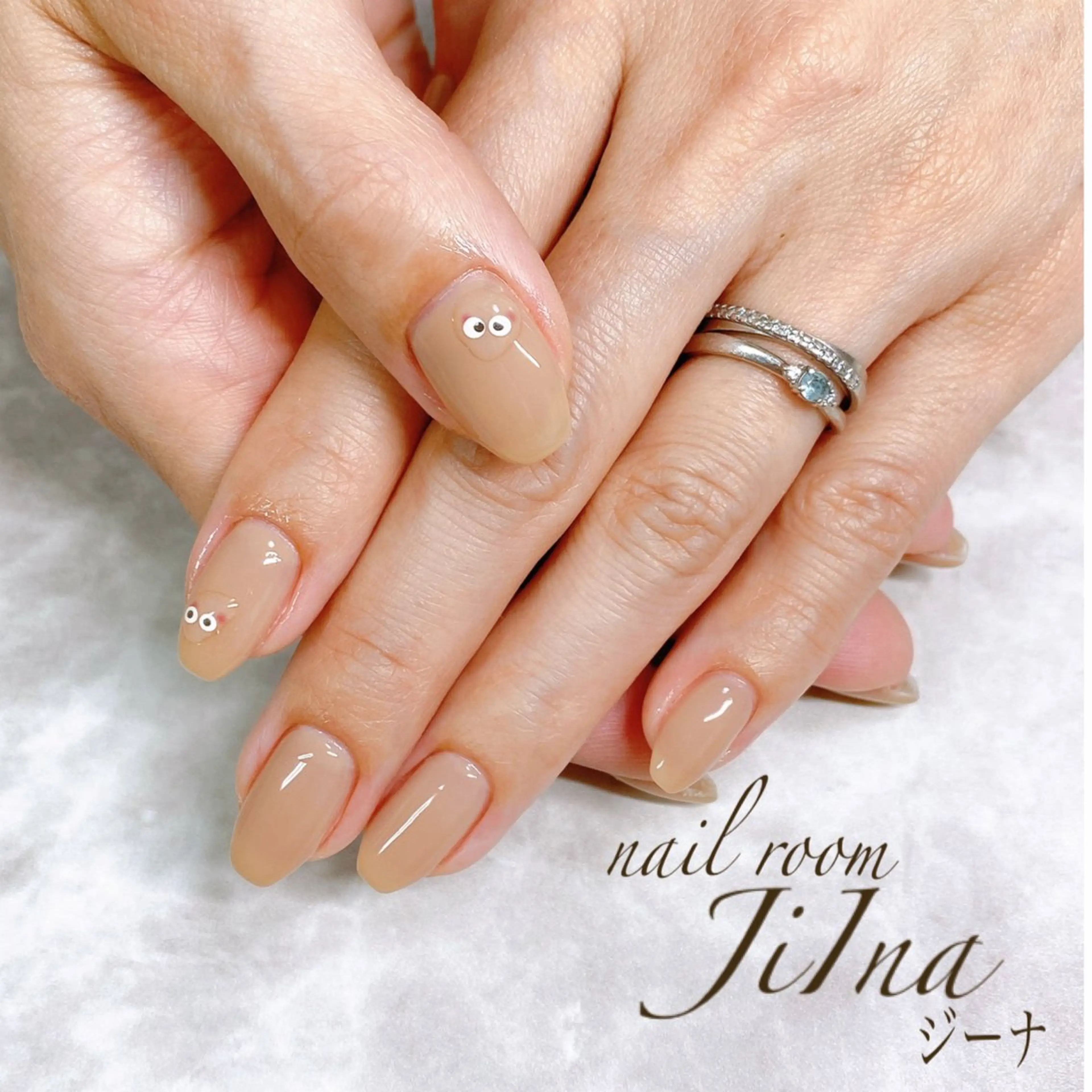 ネイル ワンカラーネイル JiIna nailのネイルデザイン