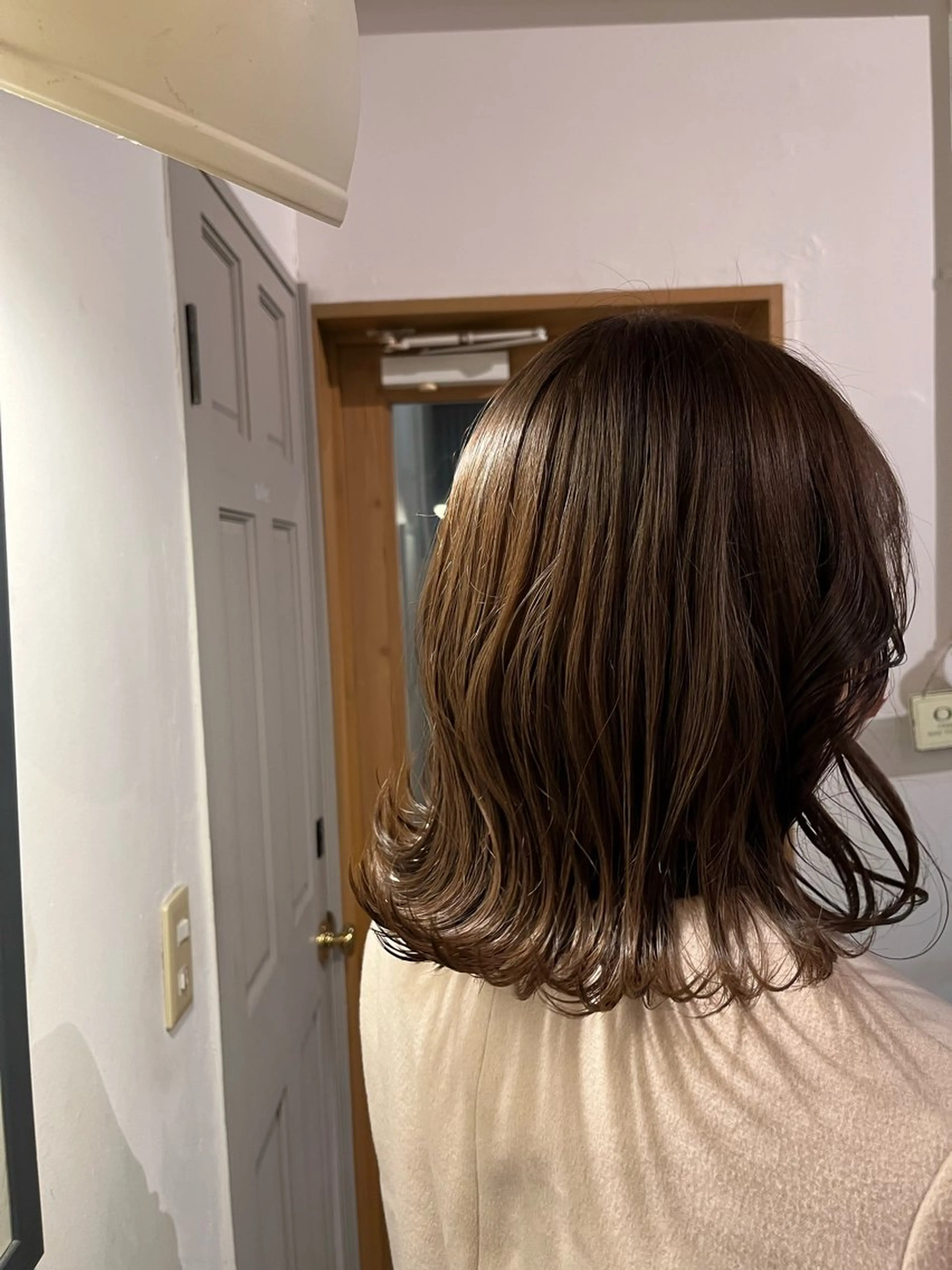 ミディアム ヘアカラー °ʚ ふじくら なつみɞ°のヘアスタイル