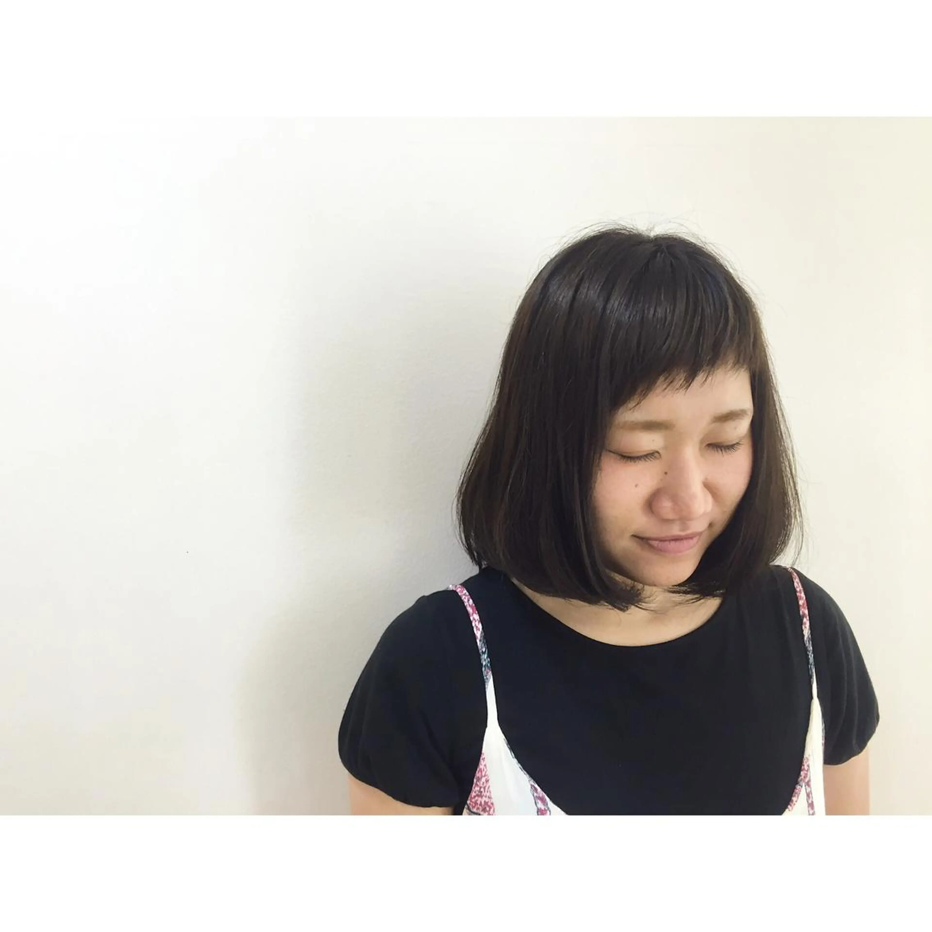 ミディアム カラー ブラウンカラー ナチュラルブラウン ボブ ﾊｲﾄｰﾝ/ｼｮｰﾄ 村上淳乃🐥のヘアスタイル