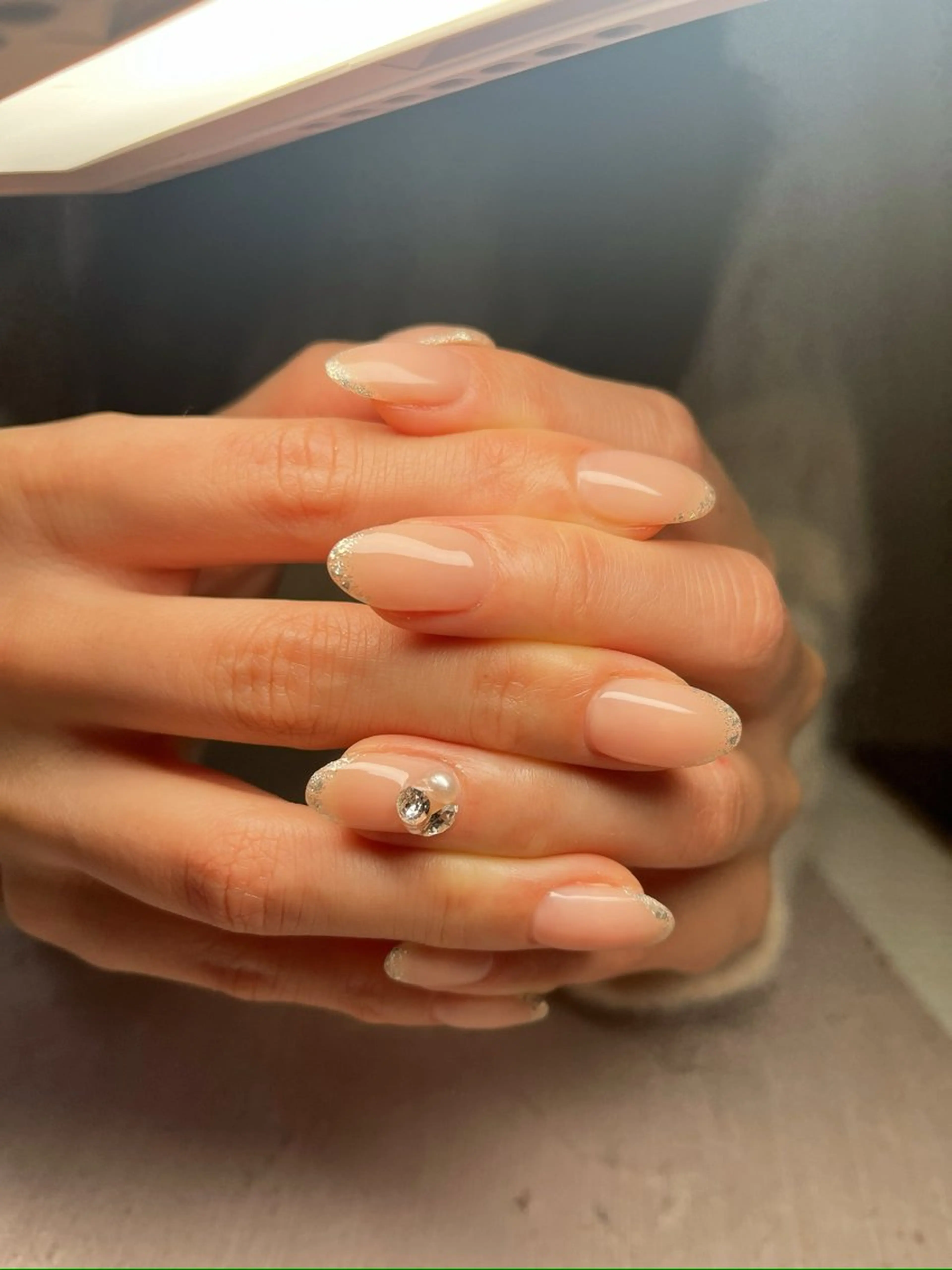 ネイル 持ち込み オフィスネイル ワンカラーネイル シンプルネイル 吉田  （ネイリスト）のネイルデザイン