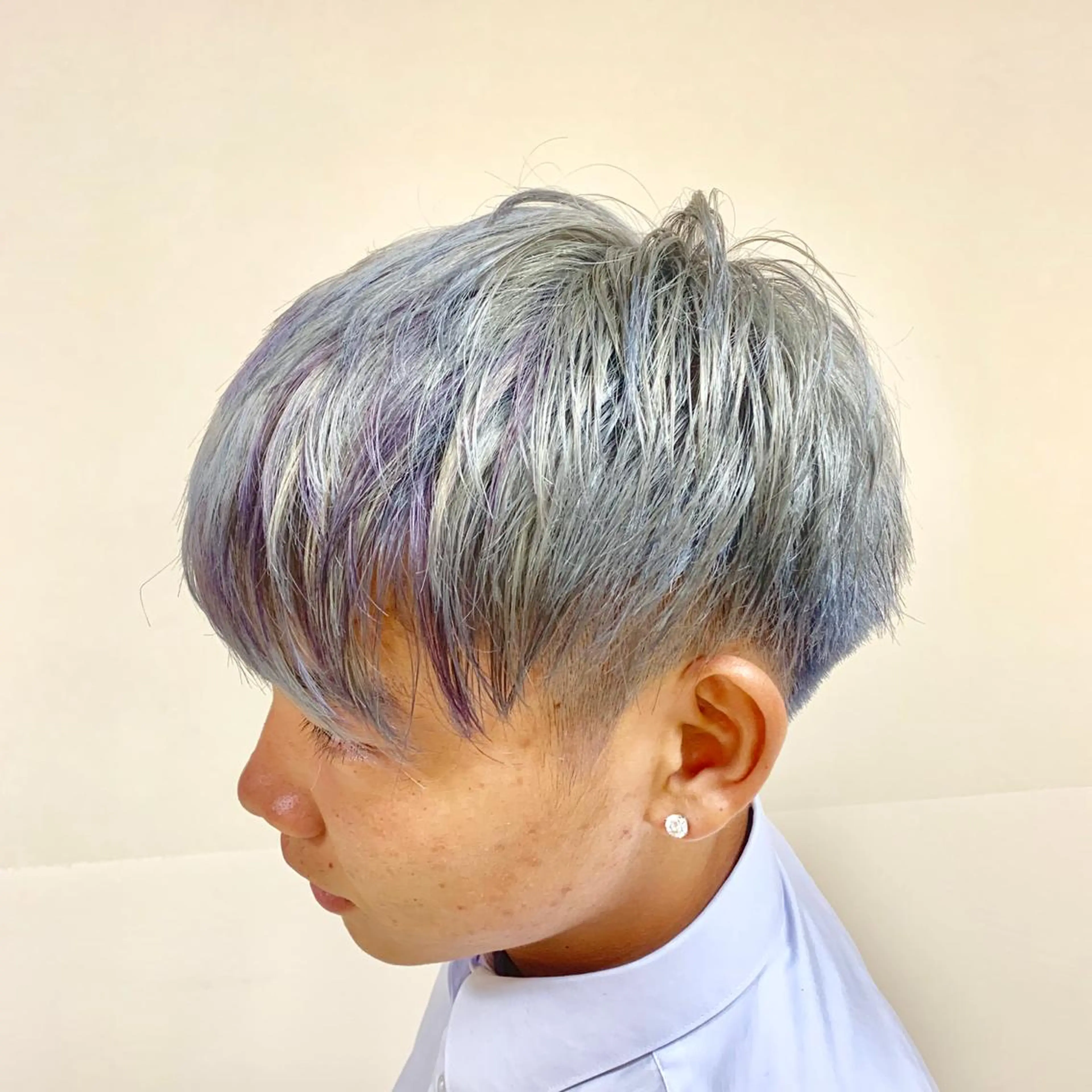 ショート カラー ヘアアレンジ ヘアカラー トリートメント 【Sweep】おじま のぞみのヘアスタイル