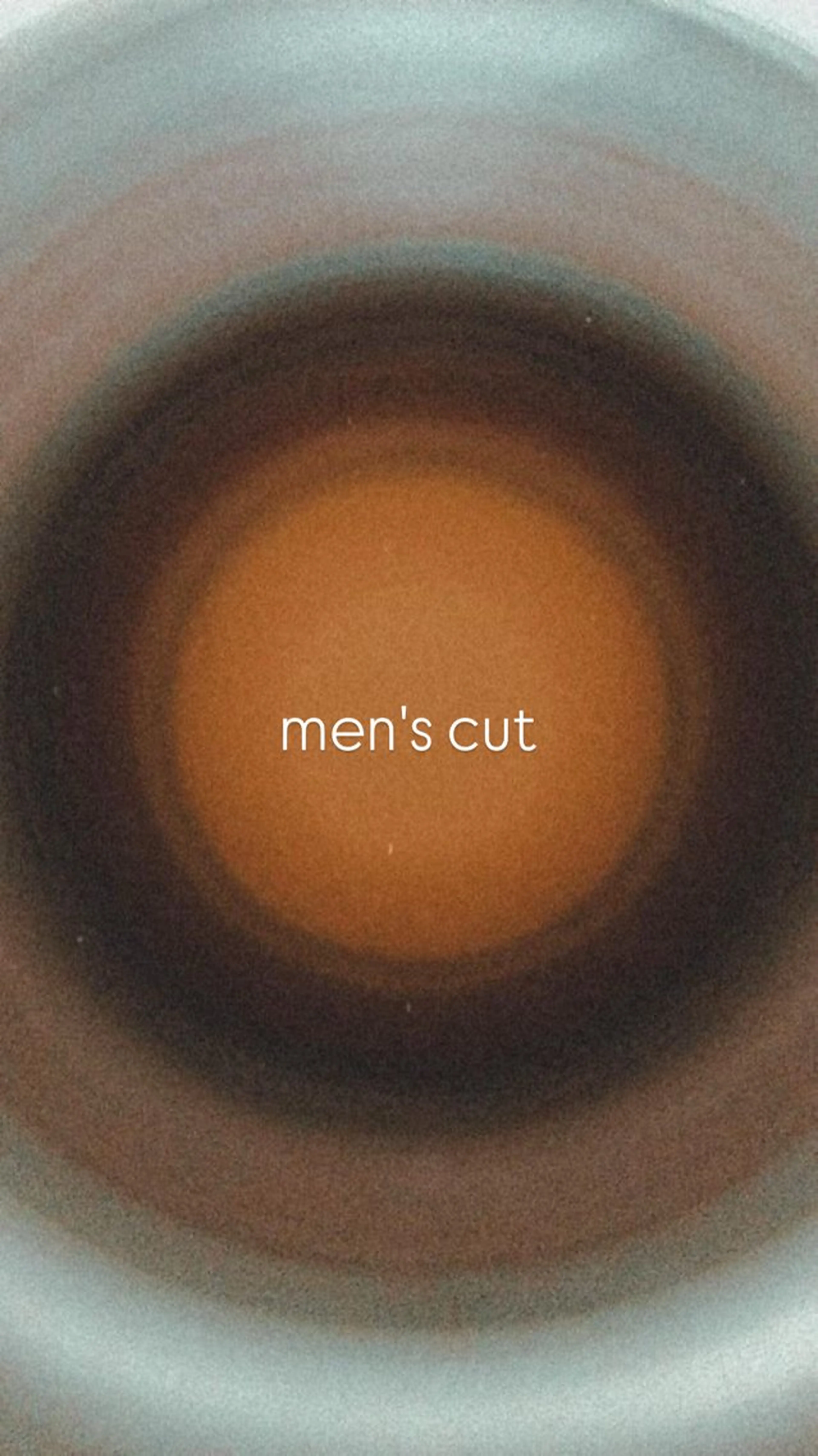 men's cut modelの写真