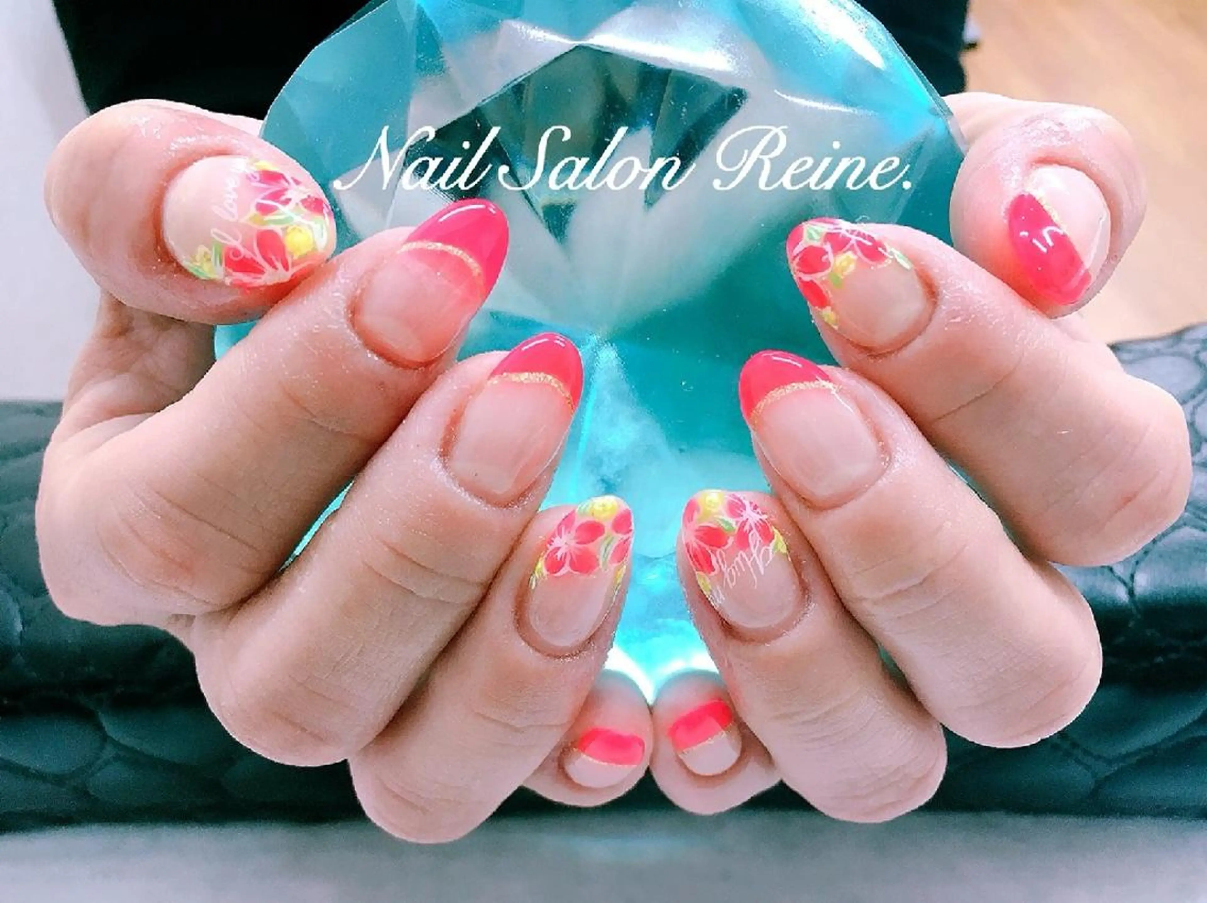 ネイル フレンチネイル Nailsalon Reine所属・玉栄 伶奈のネイルデザイン