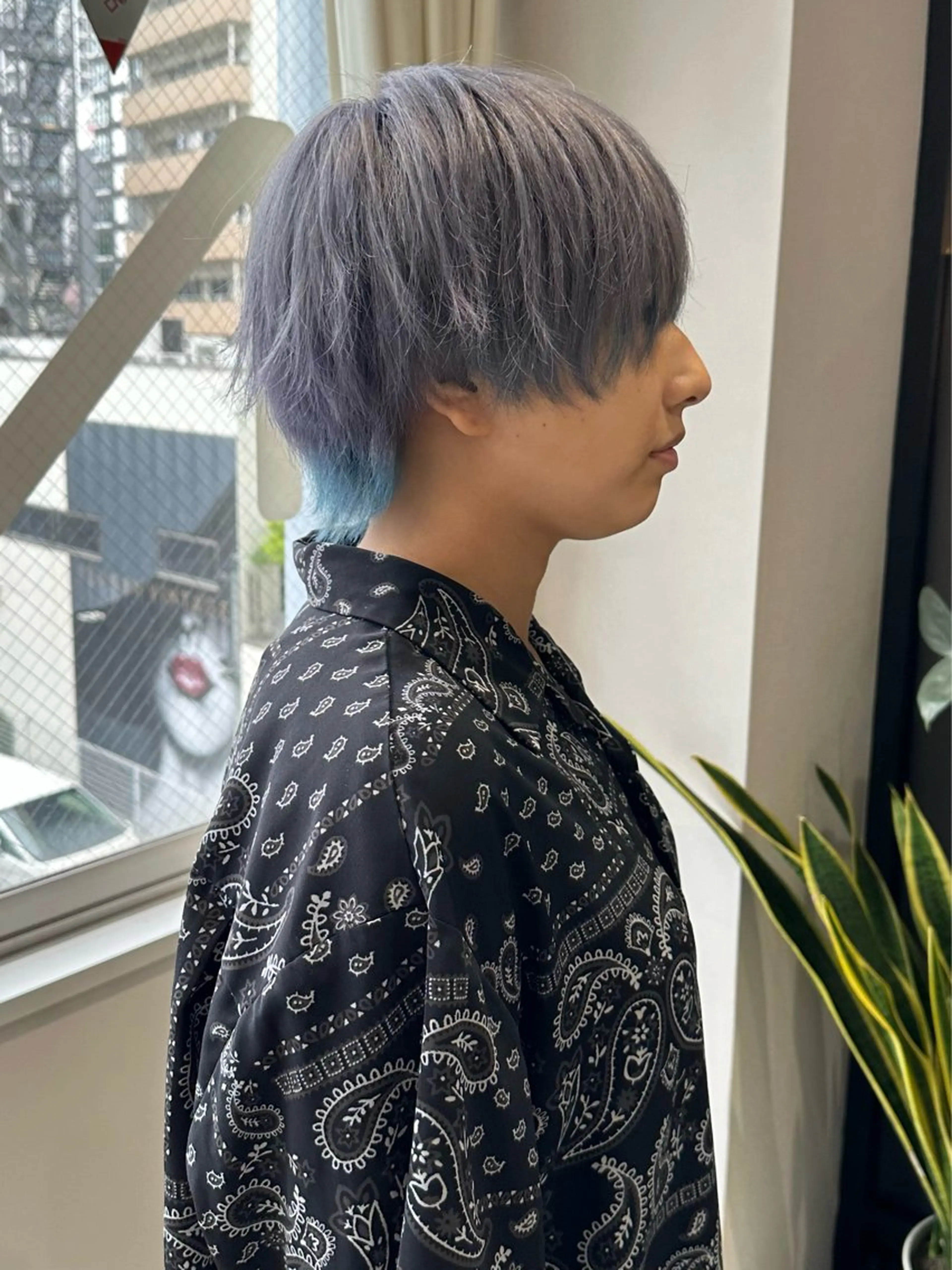 ショート カラー インナーカラー ショートヘア ウルフカット カット ヘアカラー トリートメント 山下恋佳/矢場町/ ブリーチ/ショートのヘアスタイル