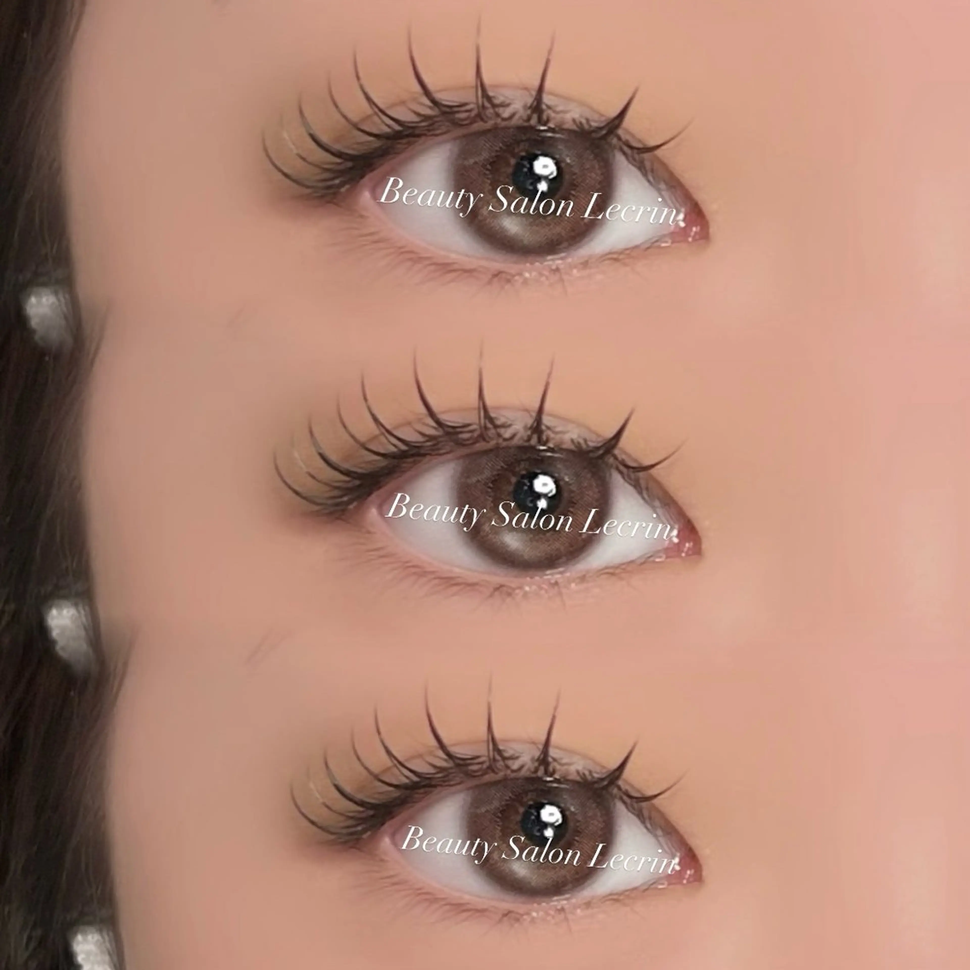 マツエク・マツパ Dカール マツエク Lecrin hinaのマツエク・マツパデザイン