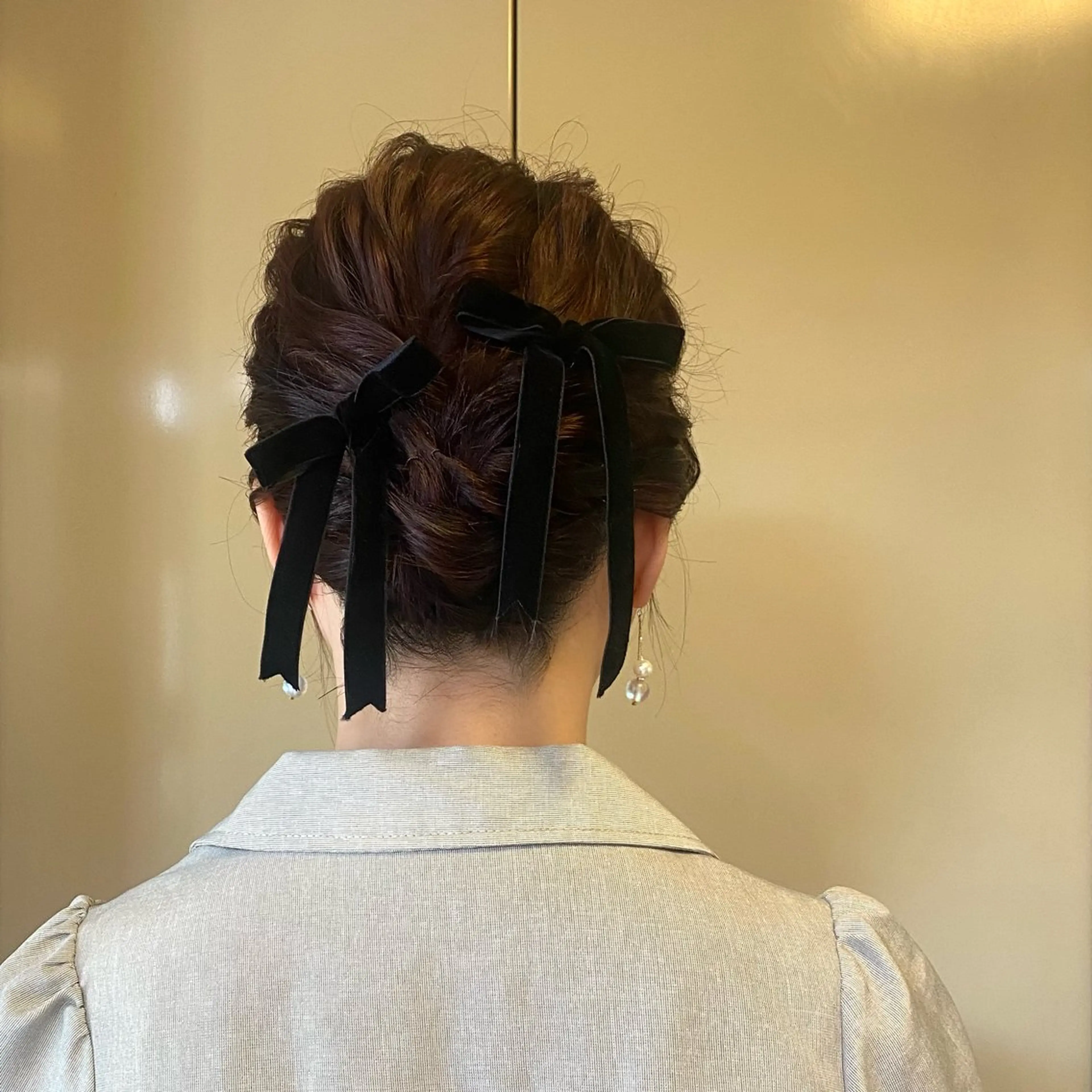 ヘアアレンジ ボブ ヘアセット les baladins du miroir所属・🍃YURI 🍃のヘアスタイル