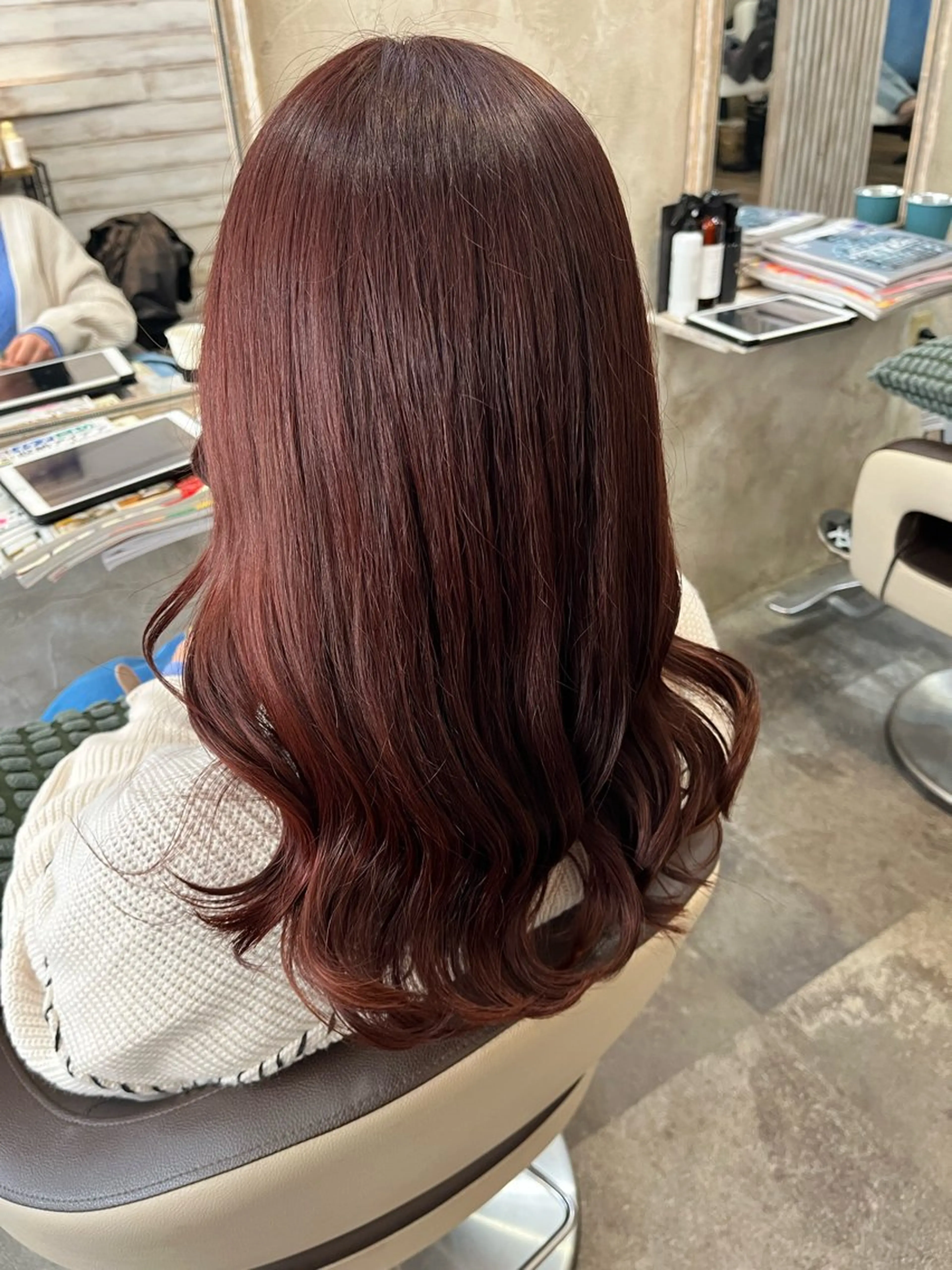 ロング ヘアカラー Toy stage所属・Toy  stage 大内のヘアスタイル