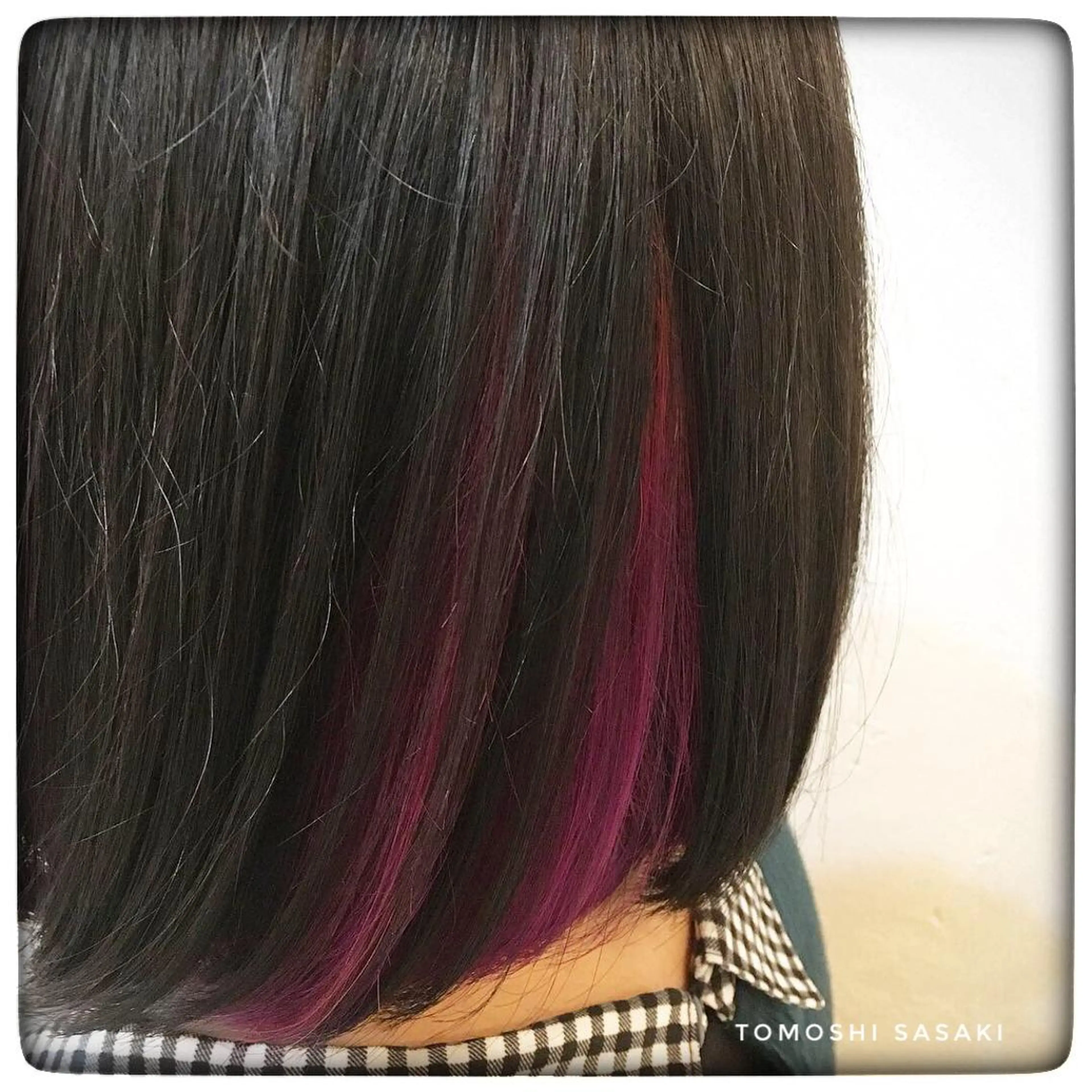 カラー ブリーチ ササキ トモシのヘアスタイル