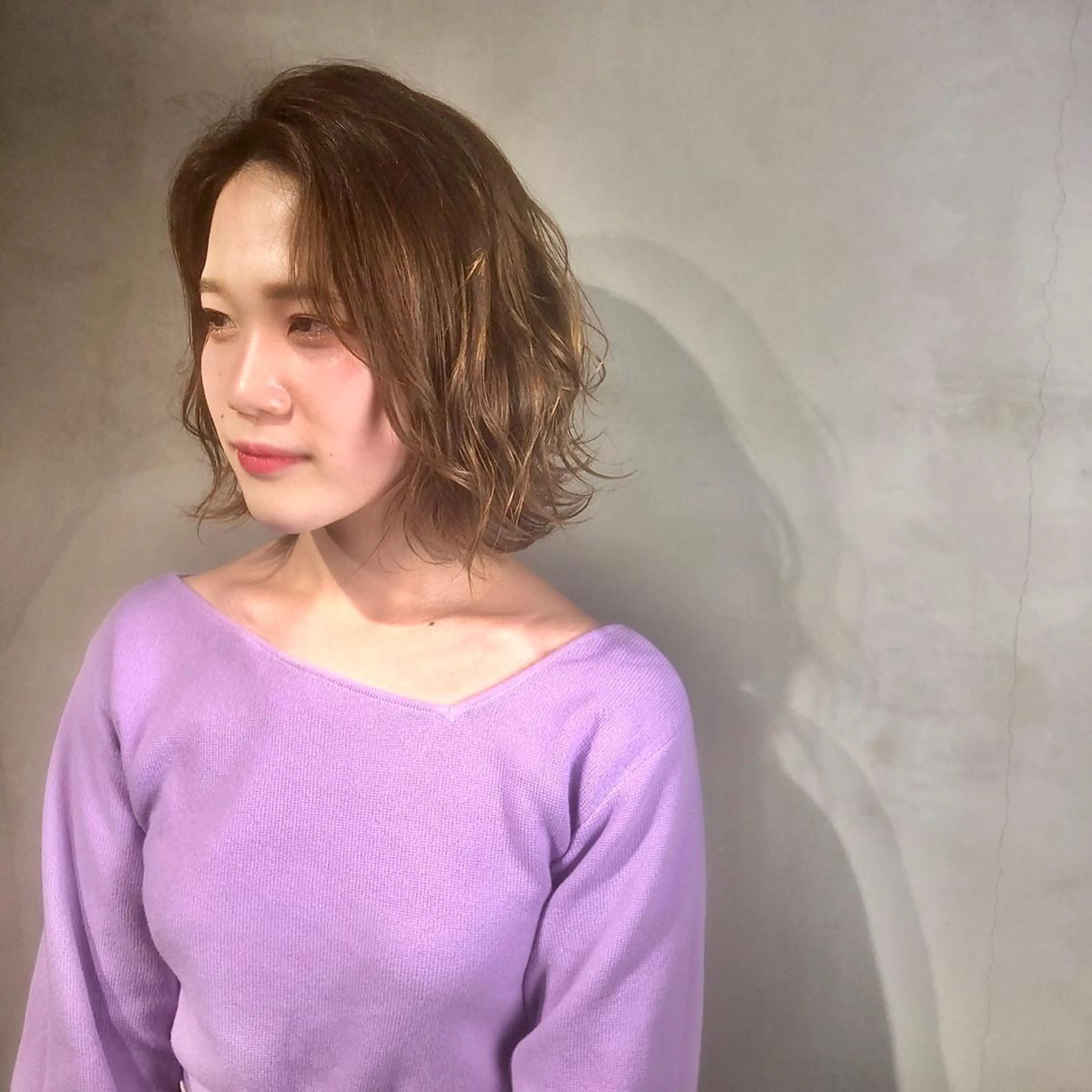 ショート アッシュ Toiro中目黒所属・寄主 洸雅のヘアスタイル