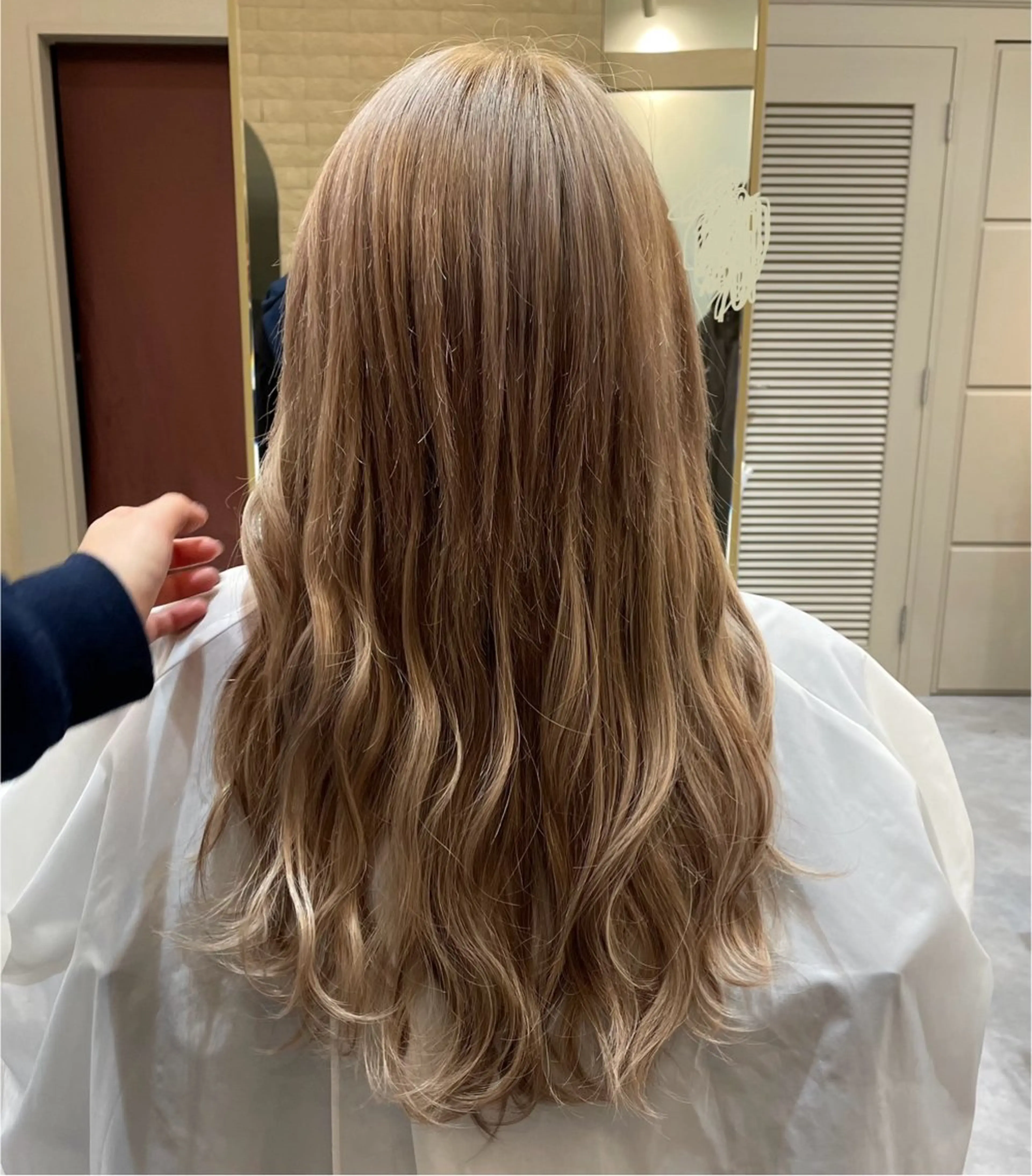 カット+スーパー人毛100%エクステ80本の写真