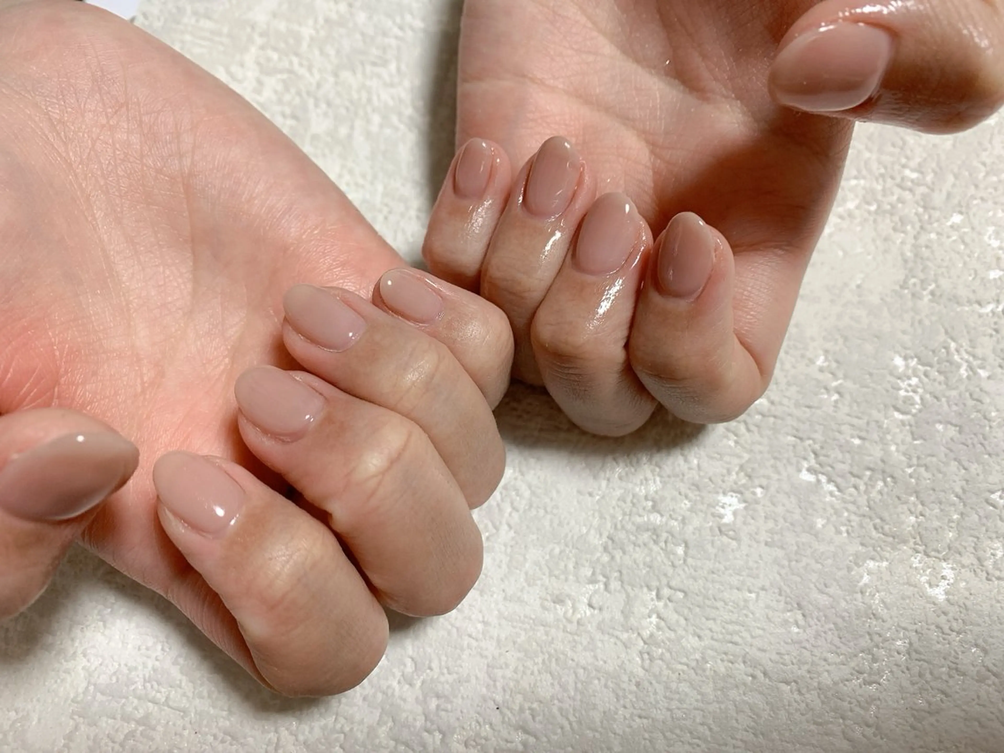 ネイル ジェルネイル 韓国ネイル メンズネイル ワンカラーネイル パラジェル kiki nail たまプラーザのネイルデザイン