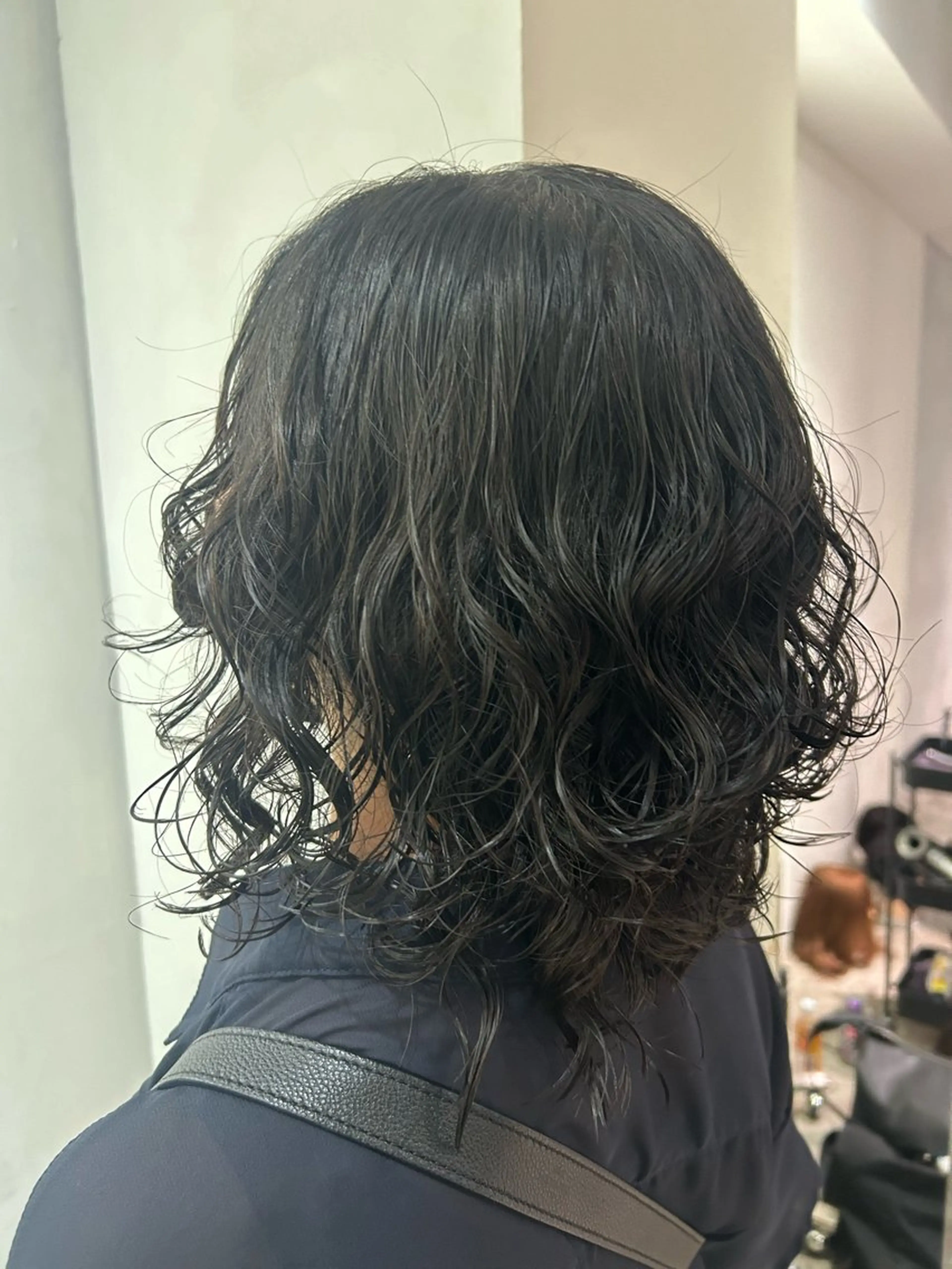 ミディアム パーマ ミディアムパーマ ITbyALBUM藤沢店所属・IT by ALBUM立川のヘアスタイル