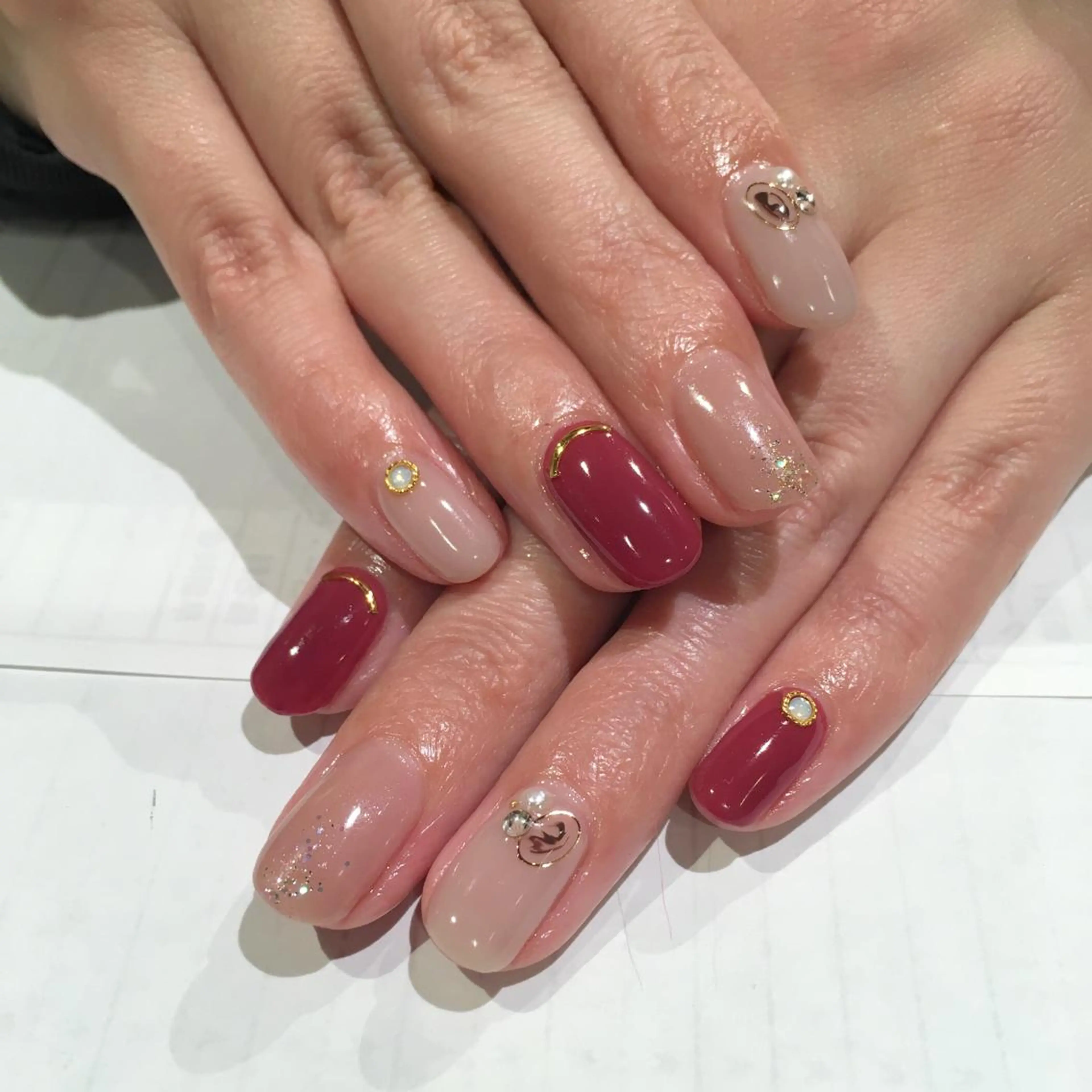 ネイル imymemine所属・渡邊 束紗のネイルデザイン