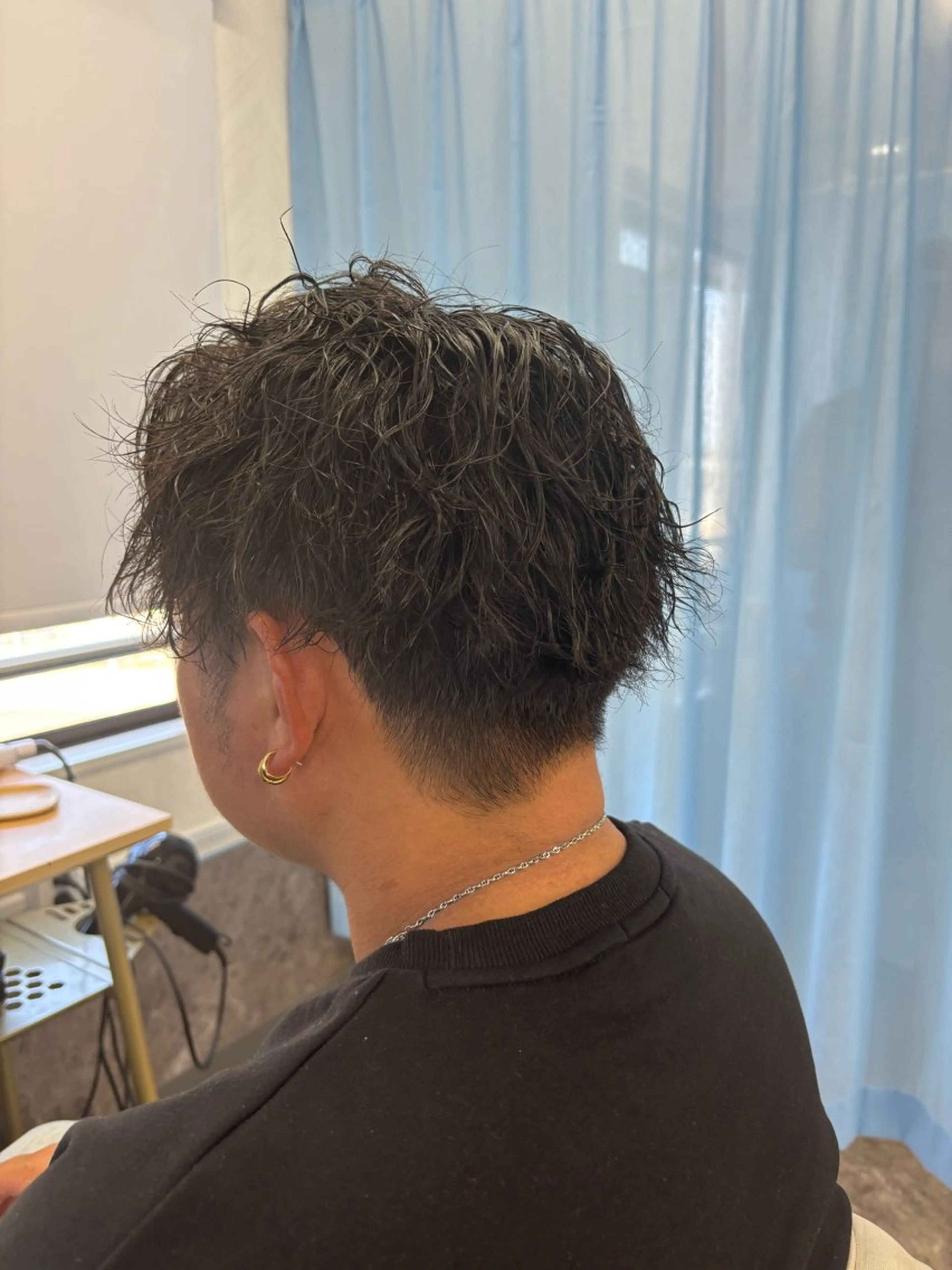 パーマ メンズ 篠崎 太希のヘアスタイル