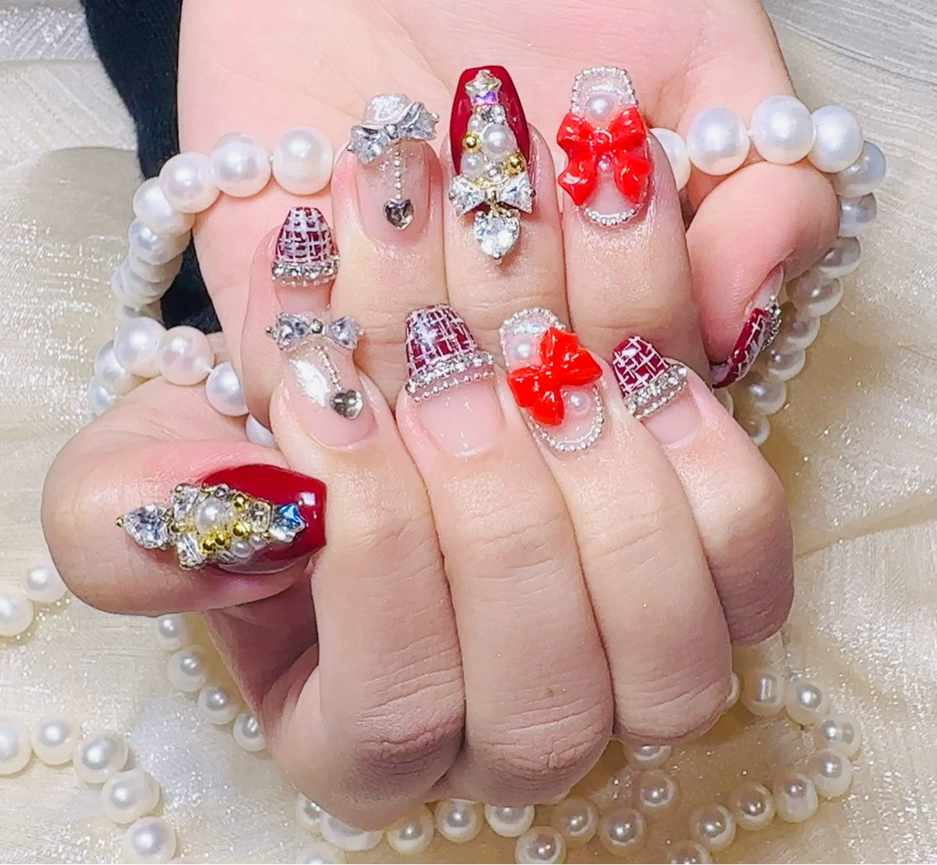 ネイル ハンドネイル 伊原 羽美のネイルデザイン