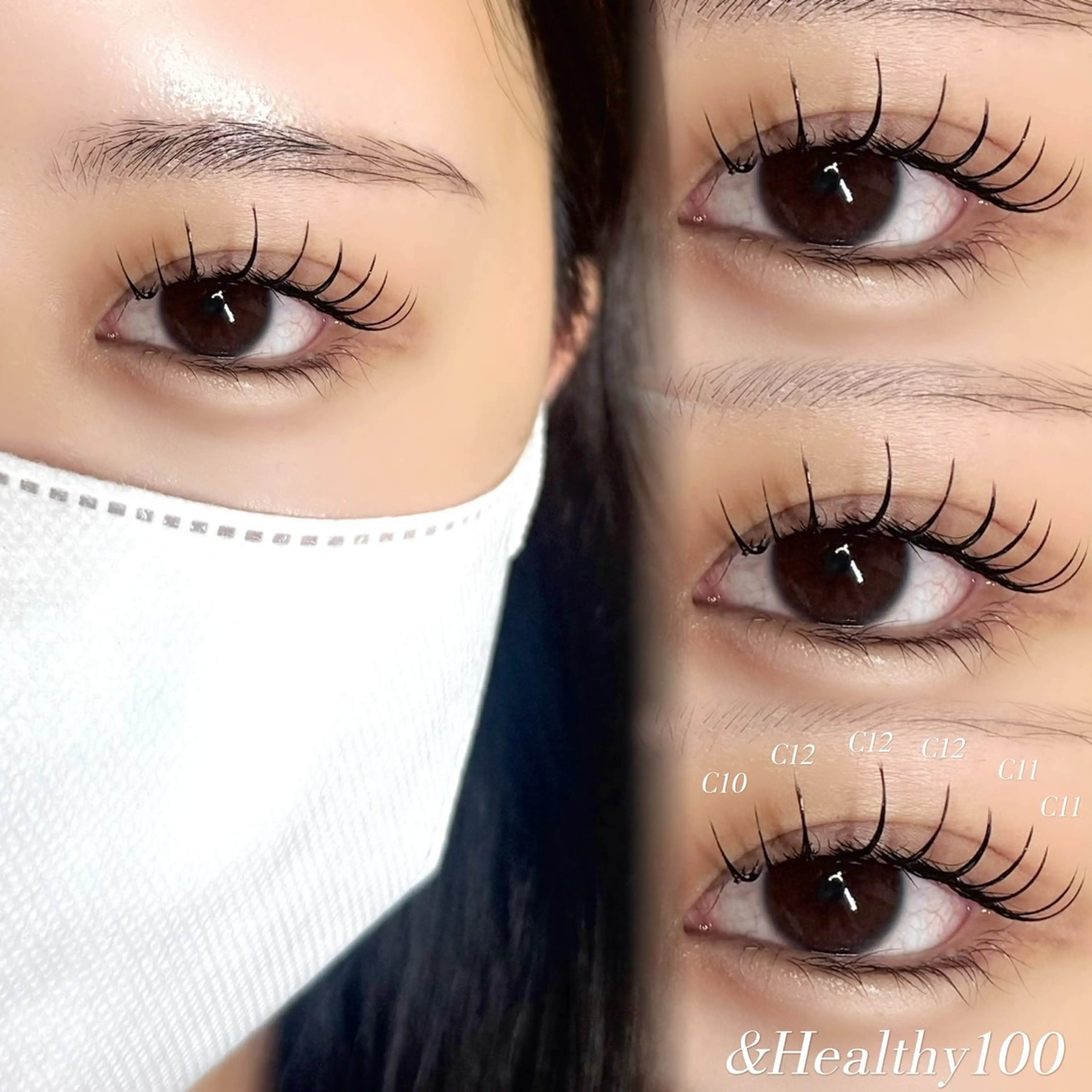 マツエク・マツパ マツエク 🩰yuri🩰 似合わせ/束感のマツエク・マツパデザイン