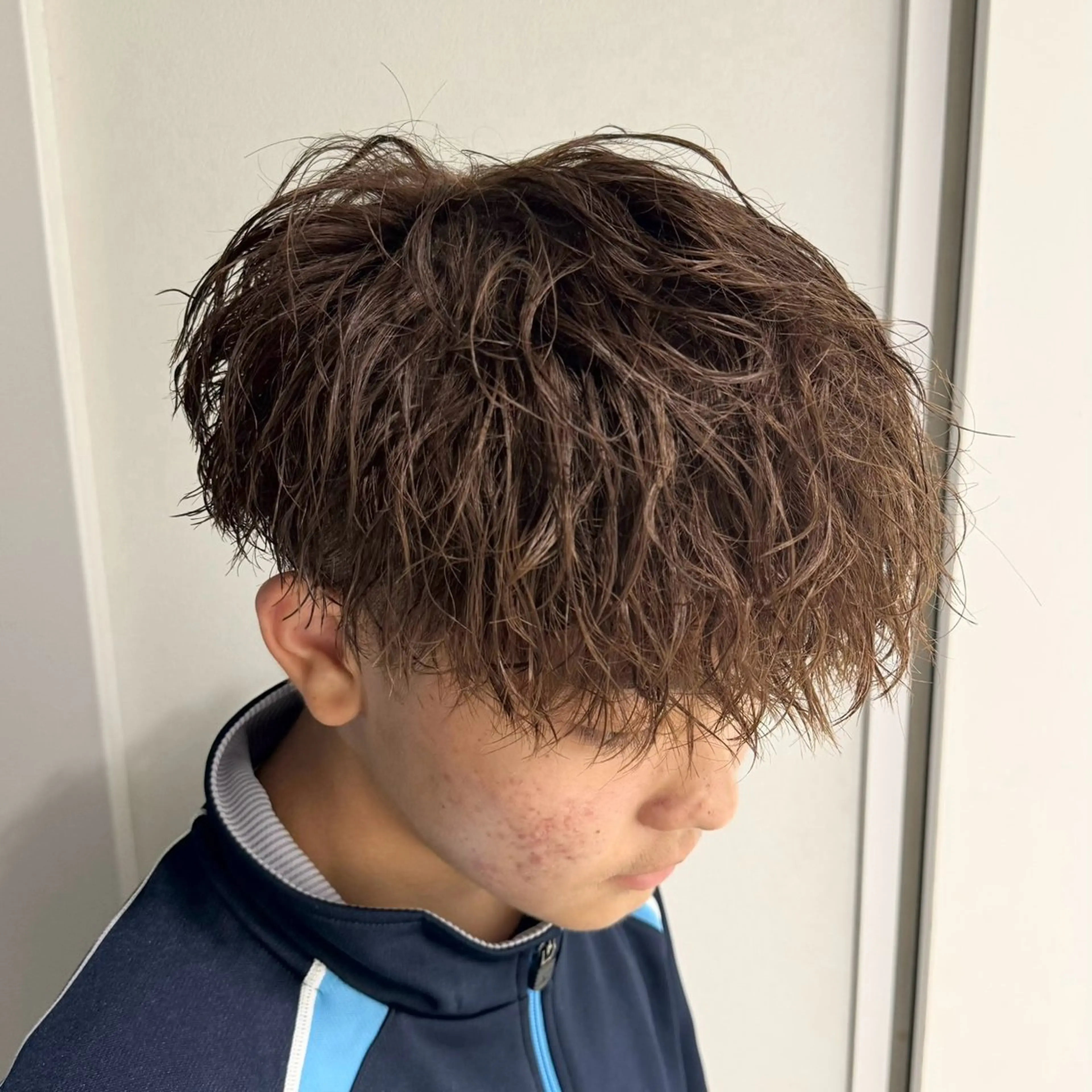 2回目3回目のお客様　メンズカット＋パーマの写真