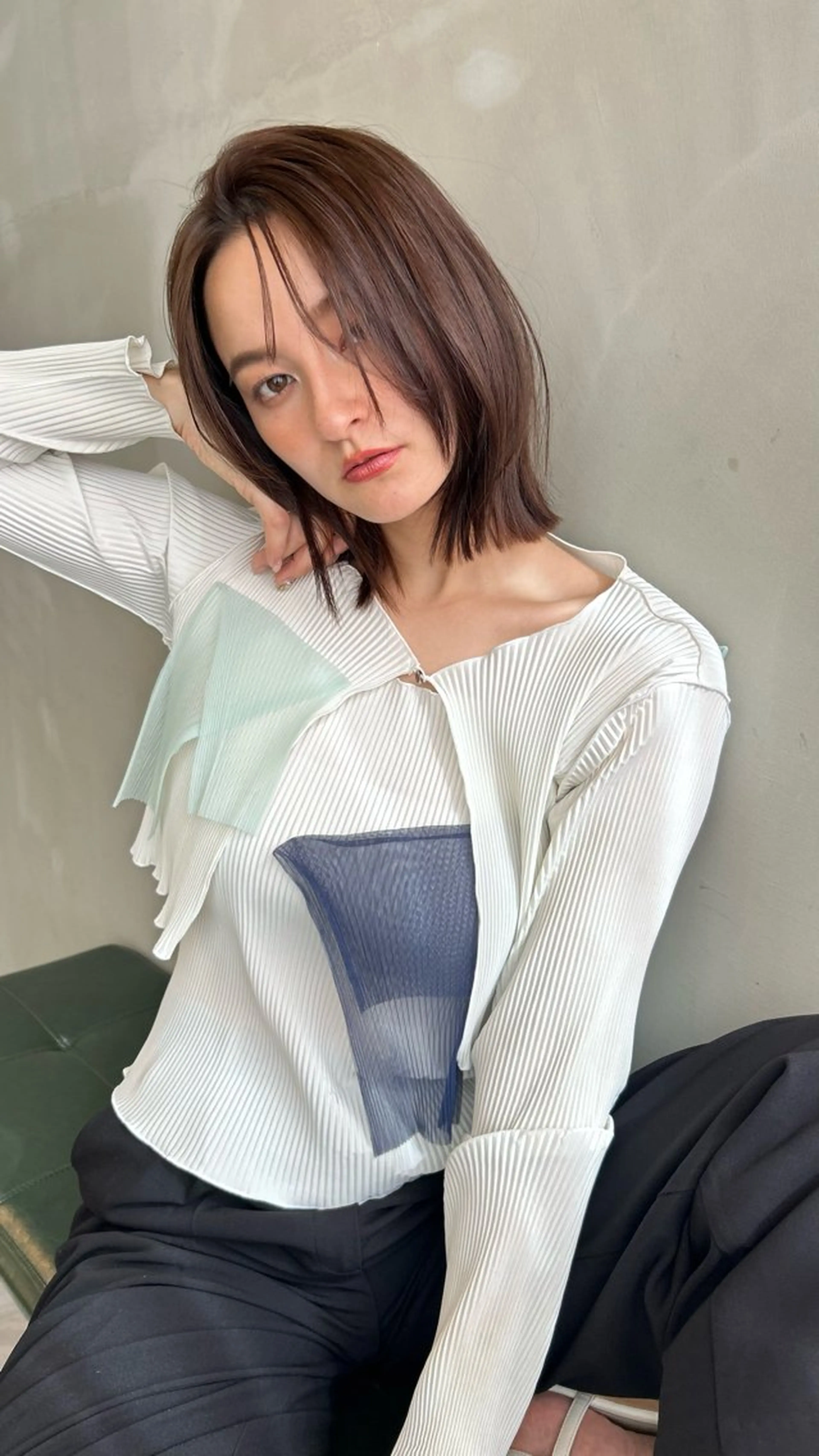 ショート カラー ショート/ボブ/ 心斎橋/宮脇美奈のヘアスタイル