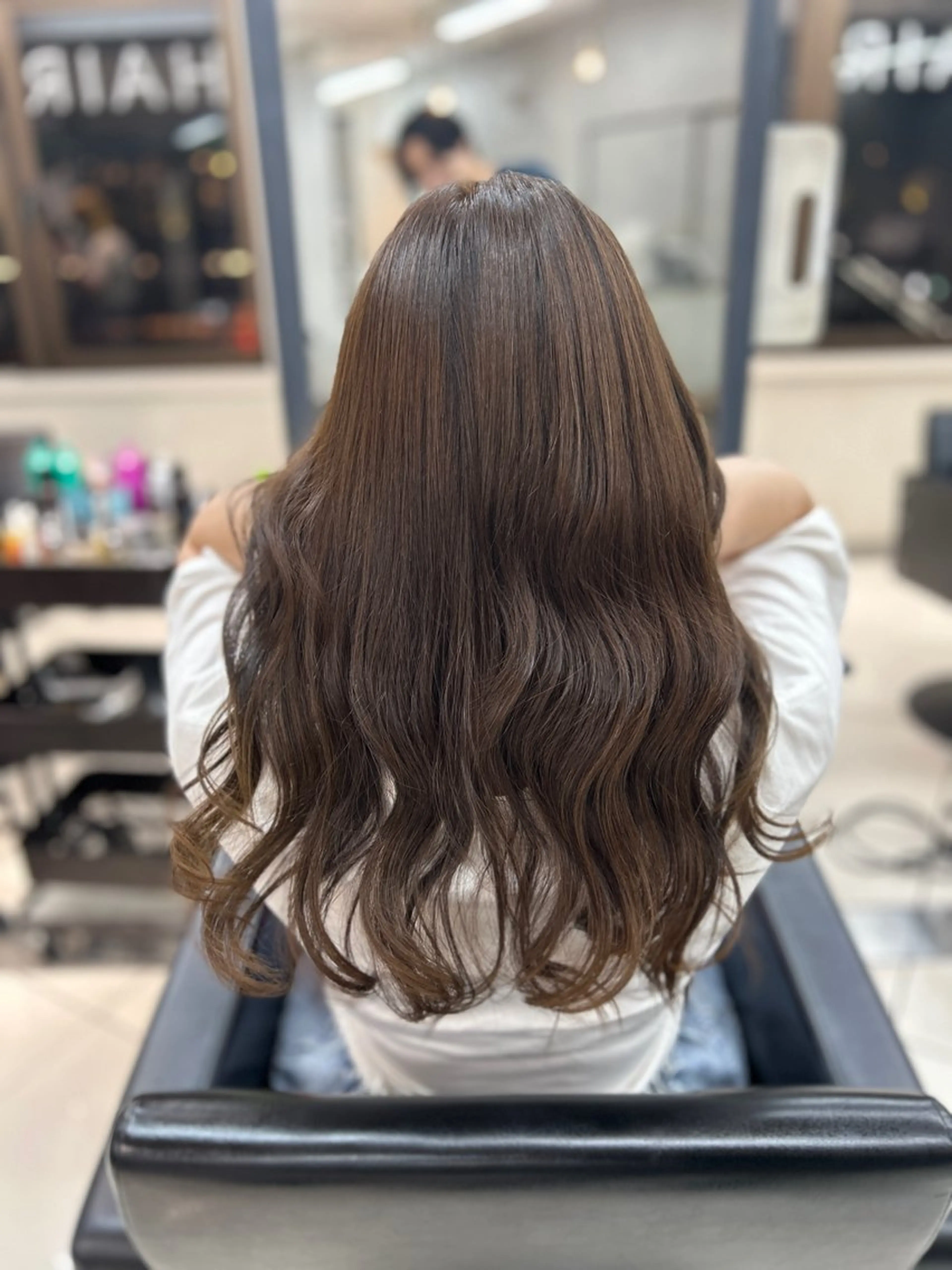 ロング レイヤー×ツヤカラー 渋谷/kougaのヘアスタイル