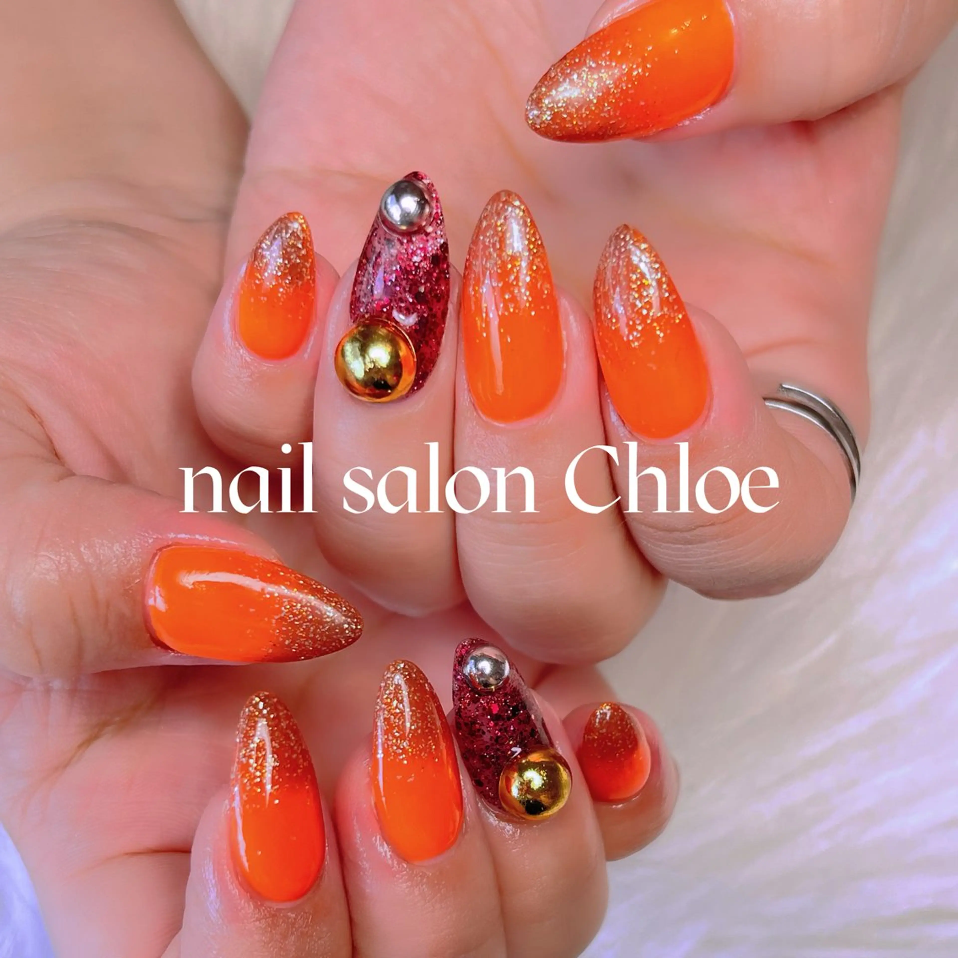 ネイル ハンドネイル 鈴木 利奈のネイルデザイン