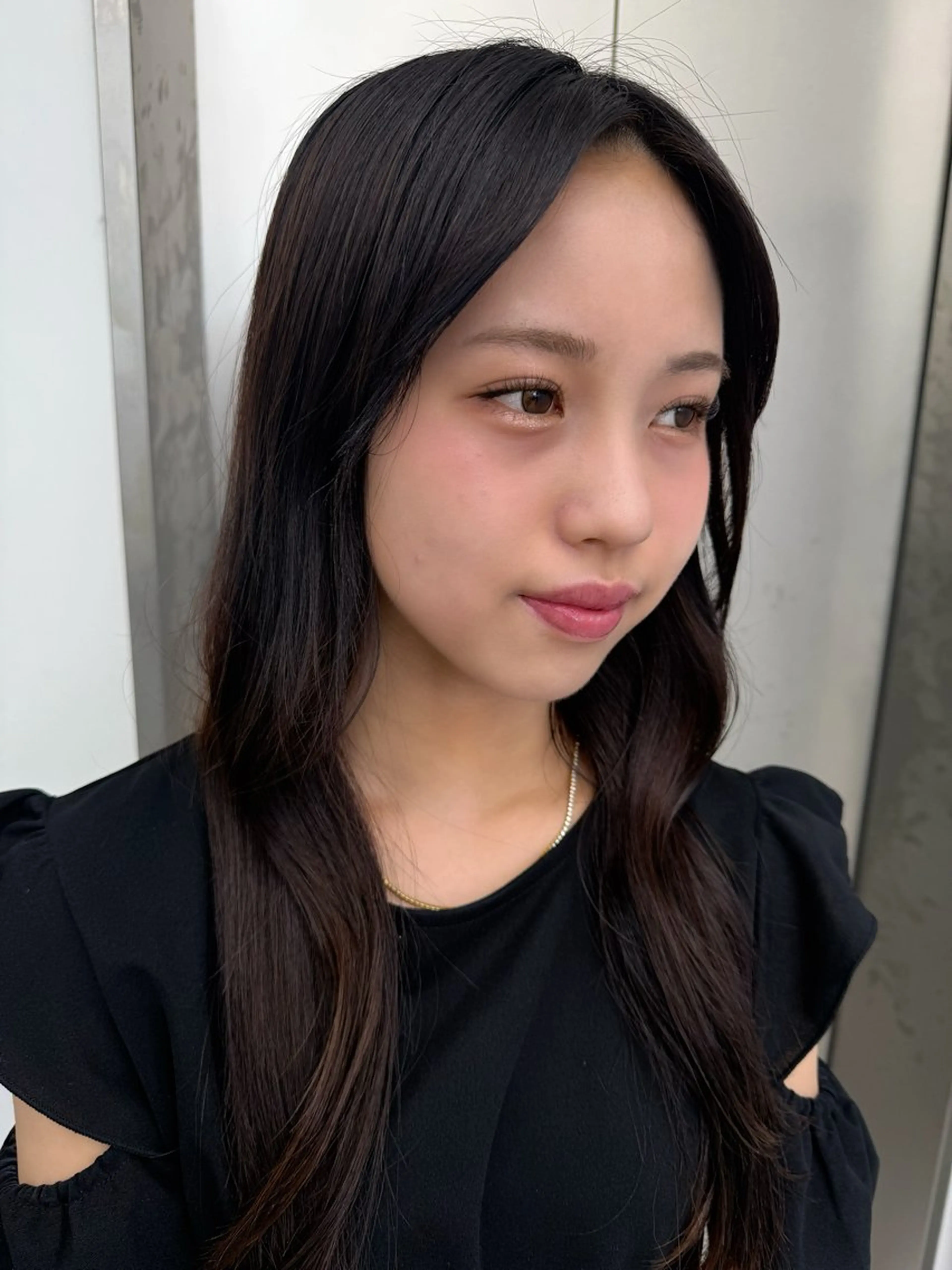 撮影モデル AISA viewNAGOYAのヘアスタイル