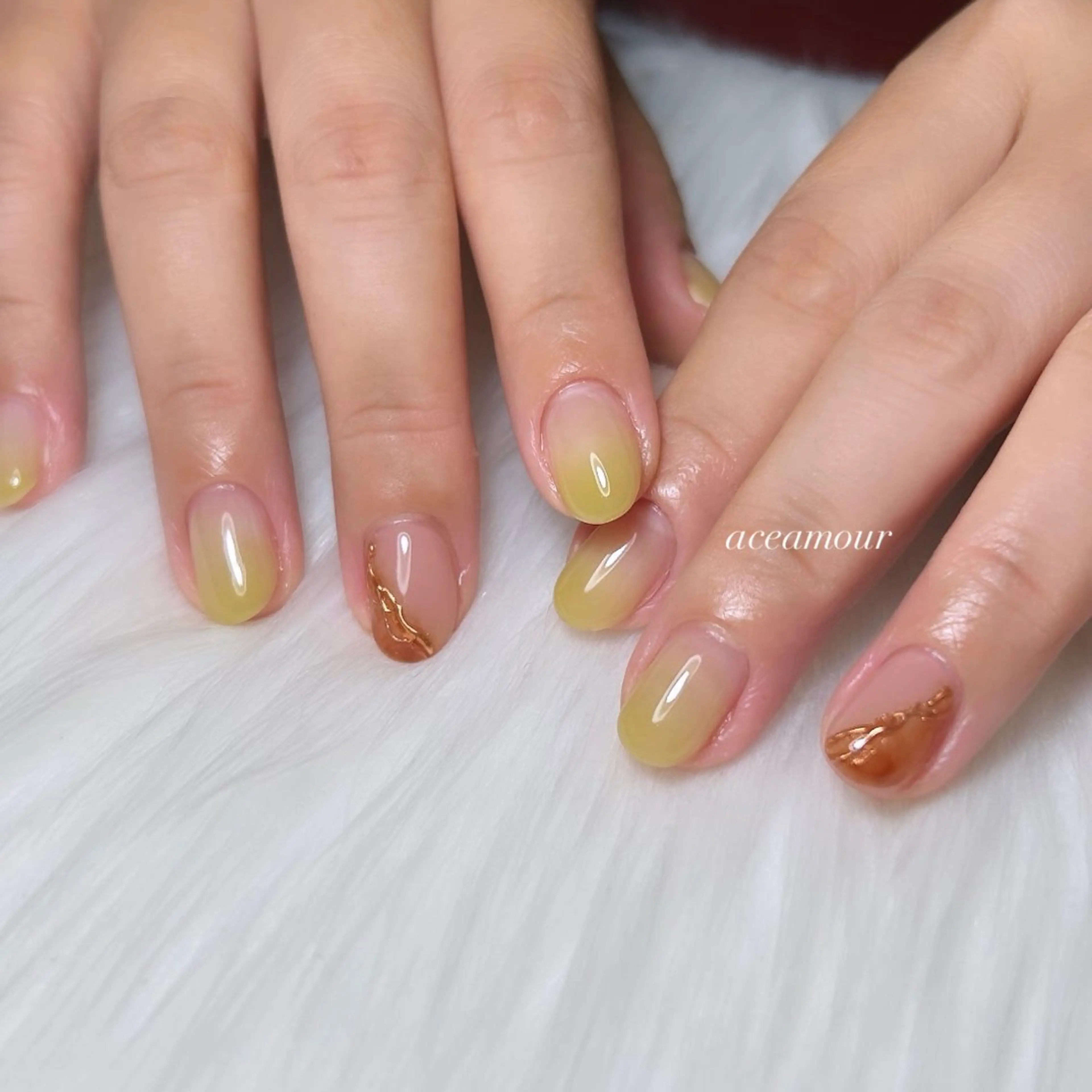 ネイル ネイル/耳つぼ /新ホワイトニングのネイルデザイン