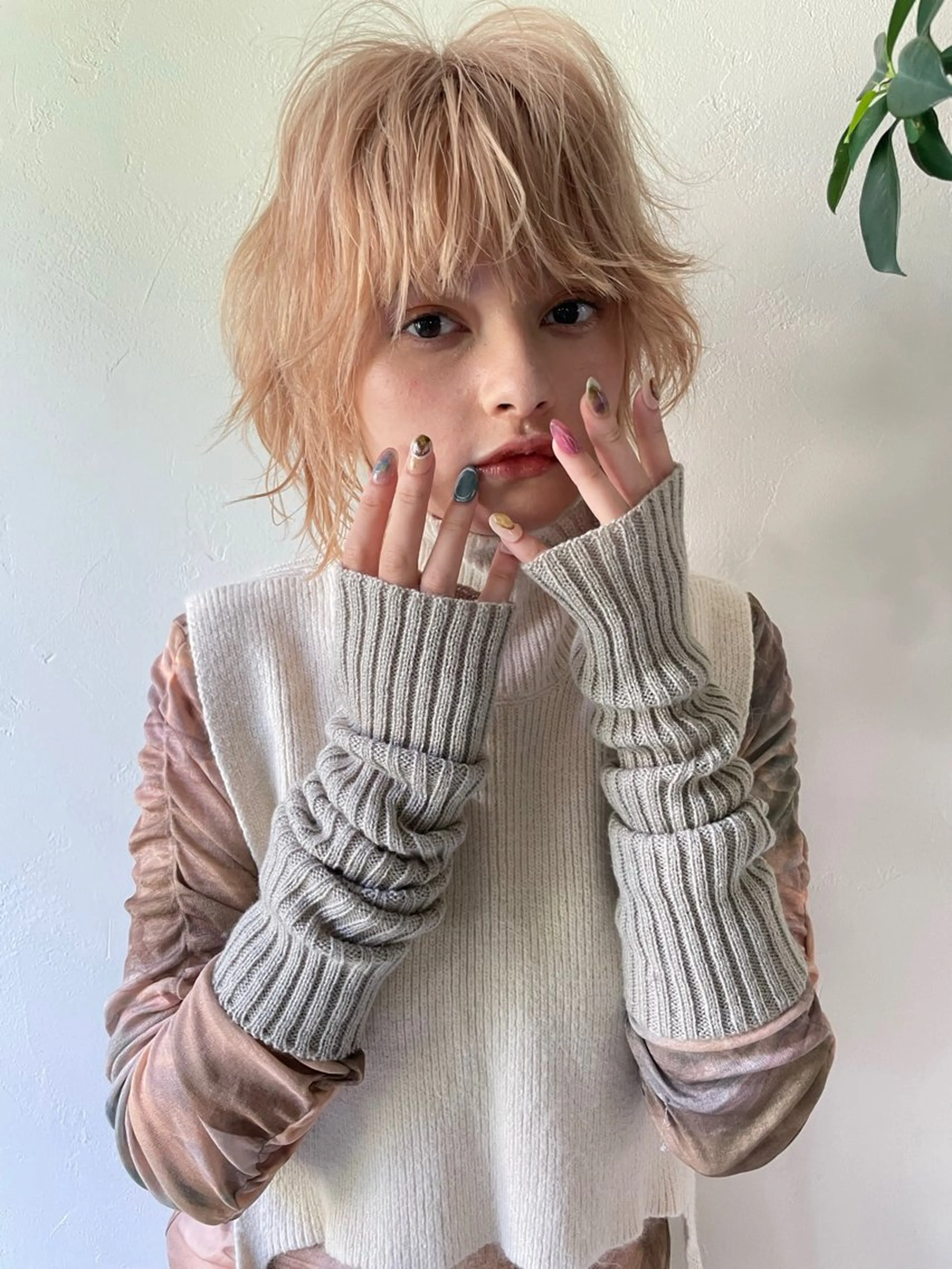 【 平日限定 】カット+カラー+髪質改善TRの写真