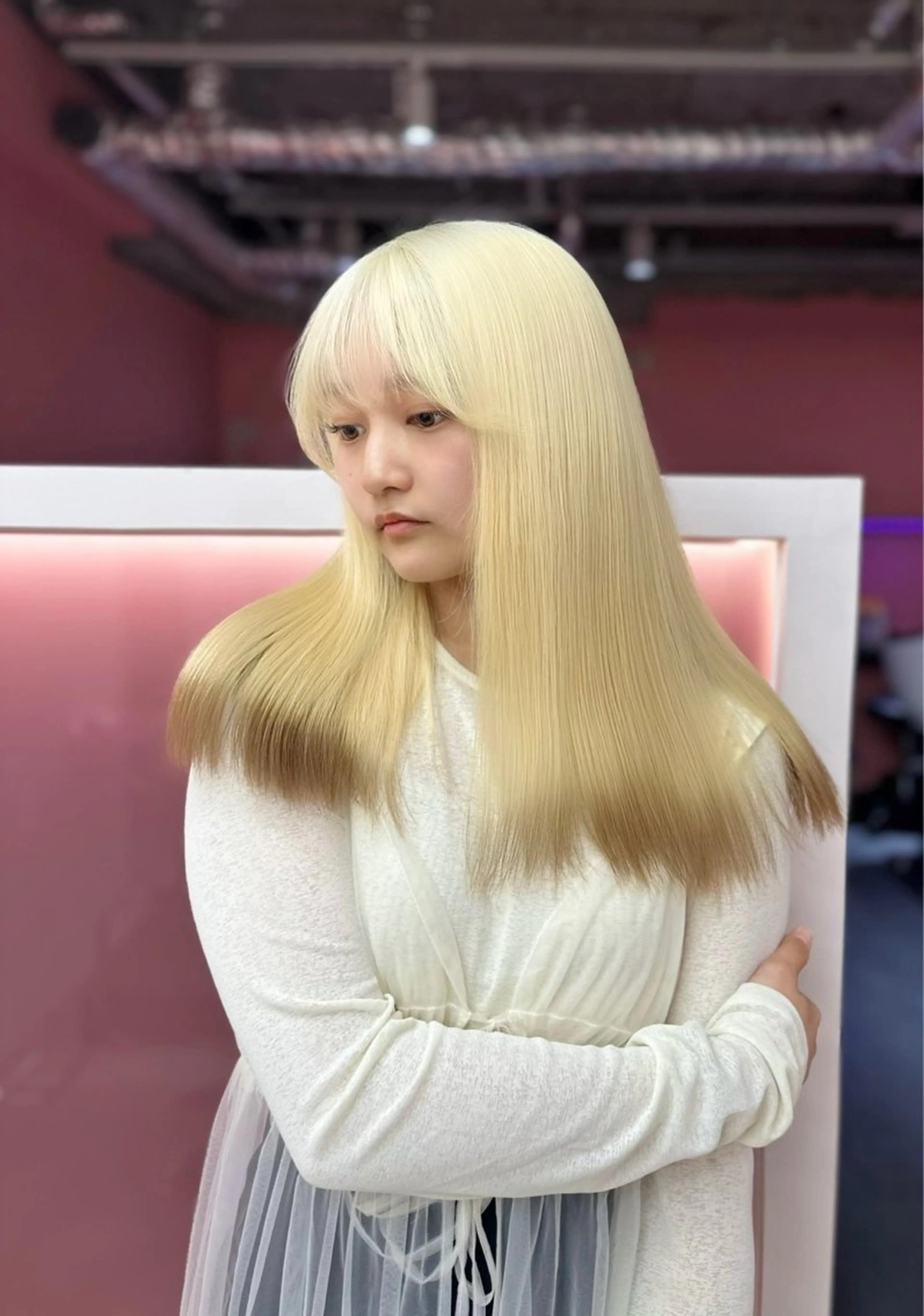 カラー ブリーチカラー 特化/MAHIROのヘアスタイル