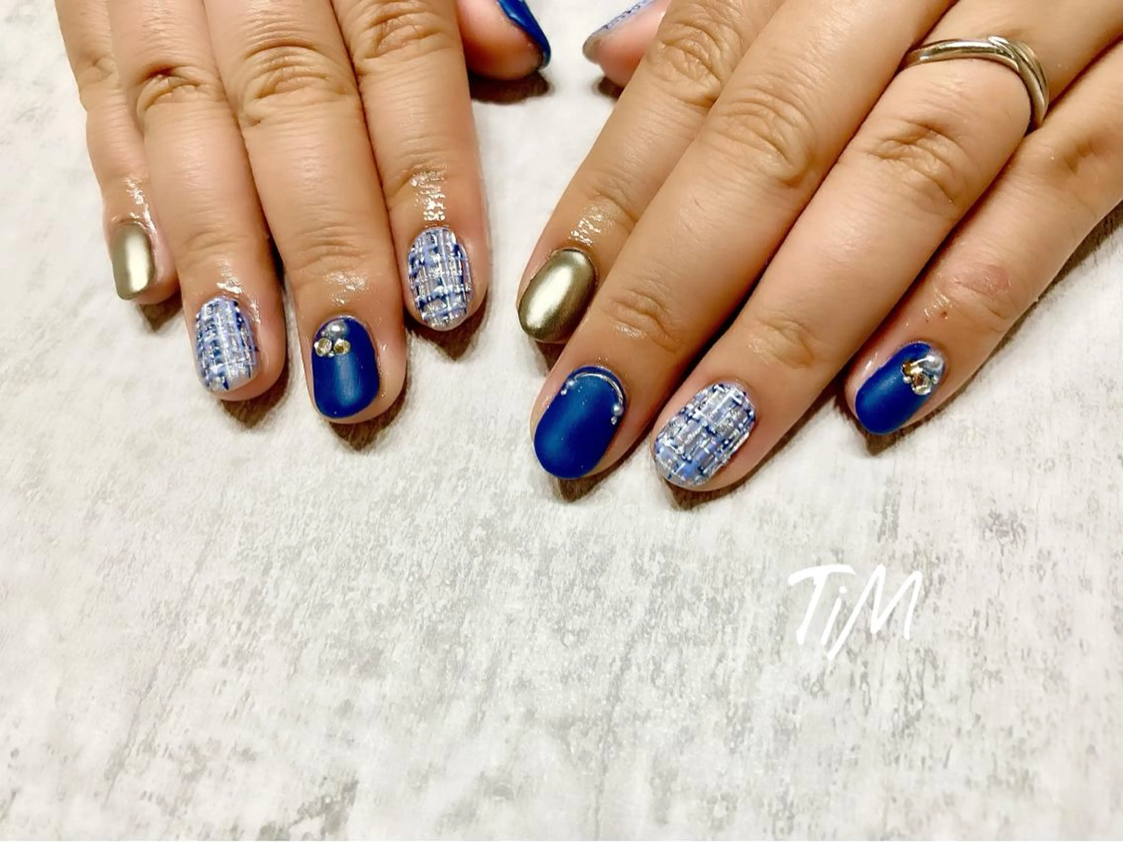 ショート ネイル Beauty Studio TiM所属・TiM【ティム】 近鉄八尾店のネイルデザイン