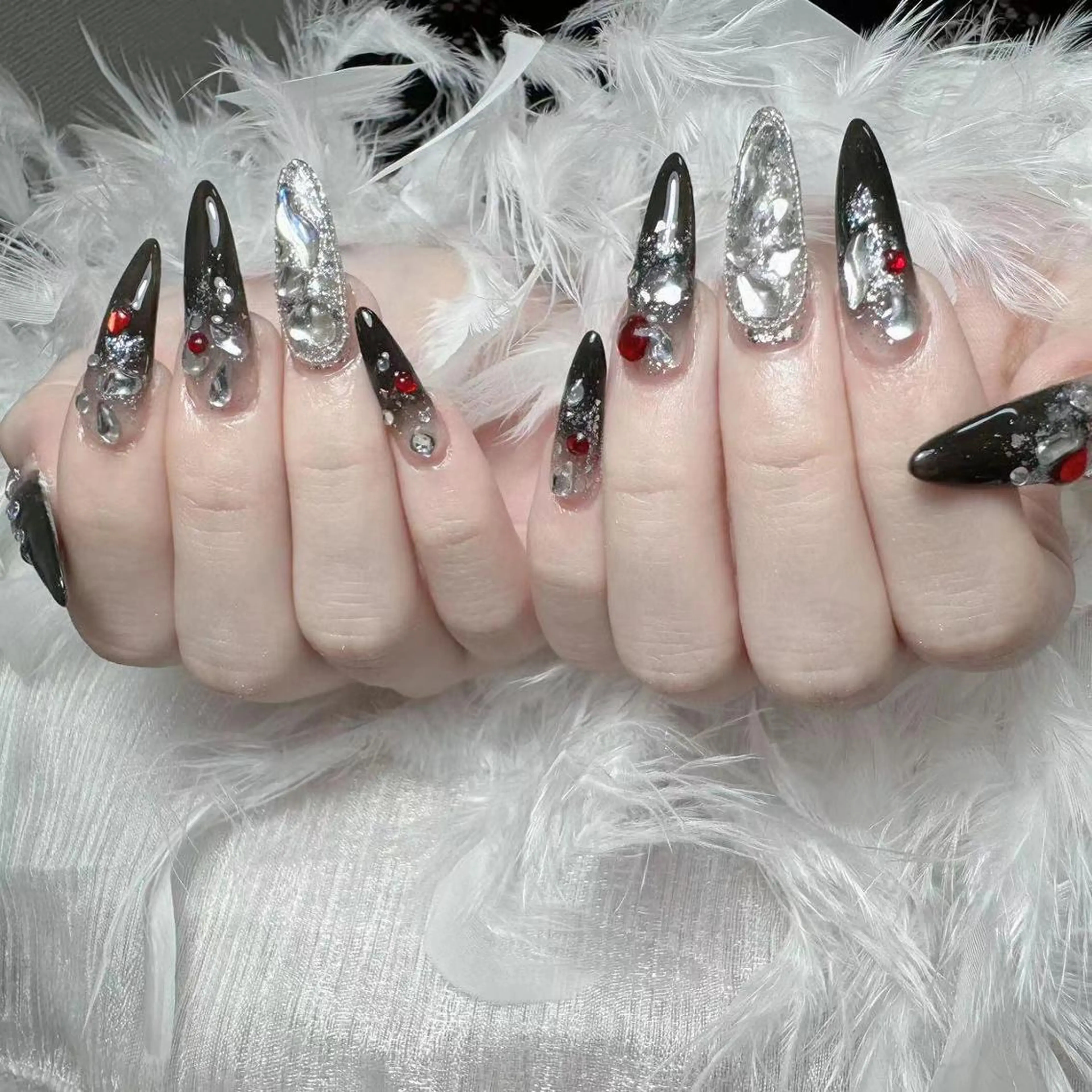 ネイル ハンドネイル DIAMOND Nail🍒のネイルデザイン