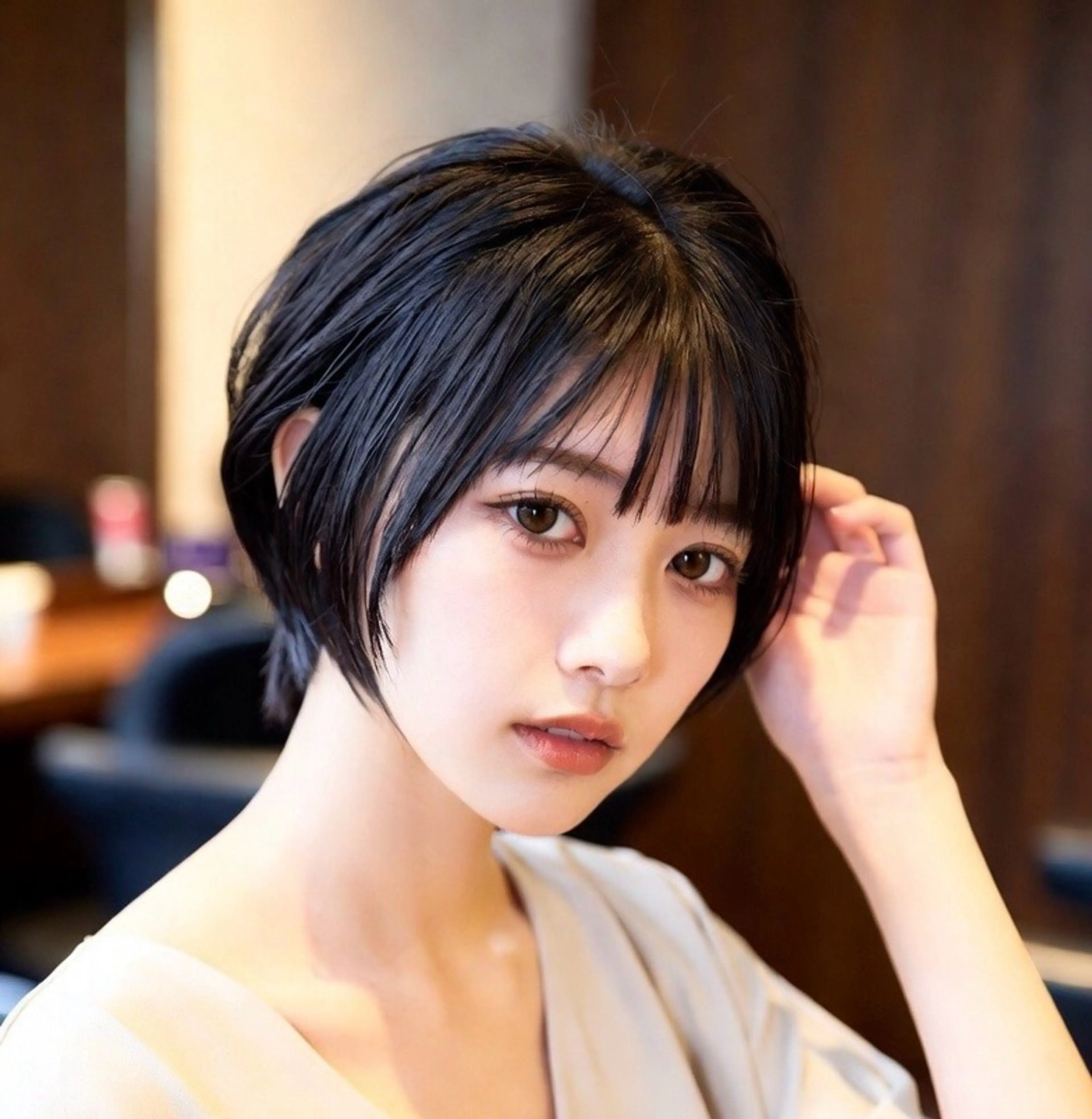 ショート 薮本 真優のヘアスタイル