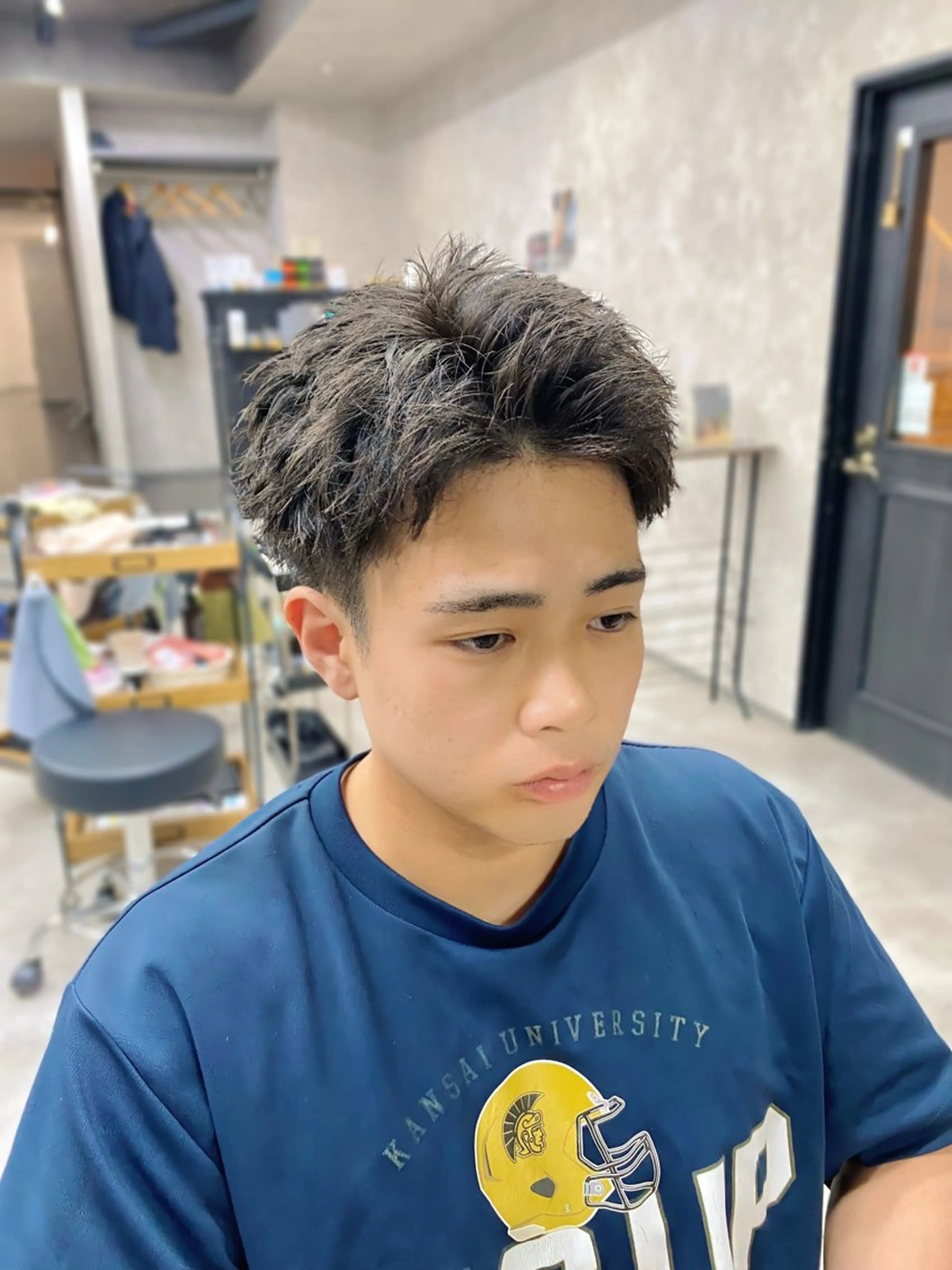 メンズ スパイキーショート 刈り上げ 【メンズ専門】中本 翔大のヘアスタイル