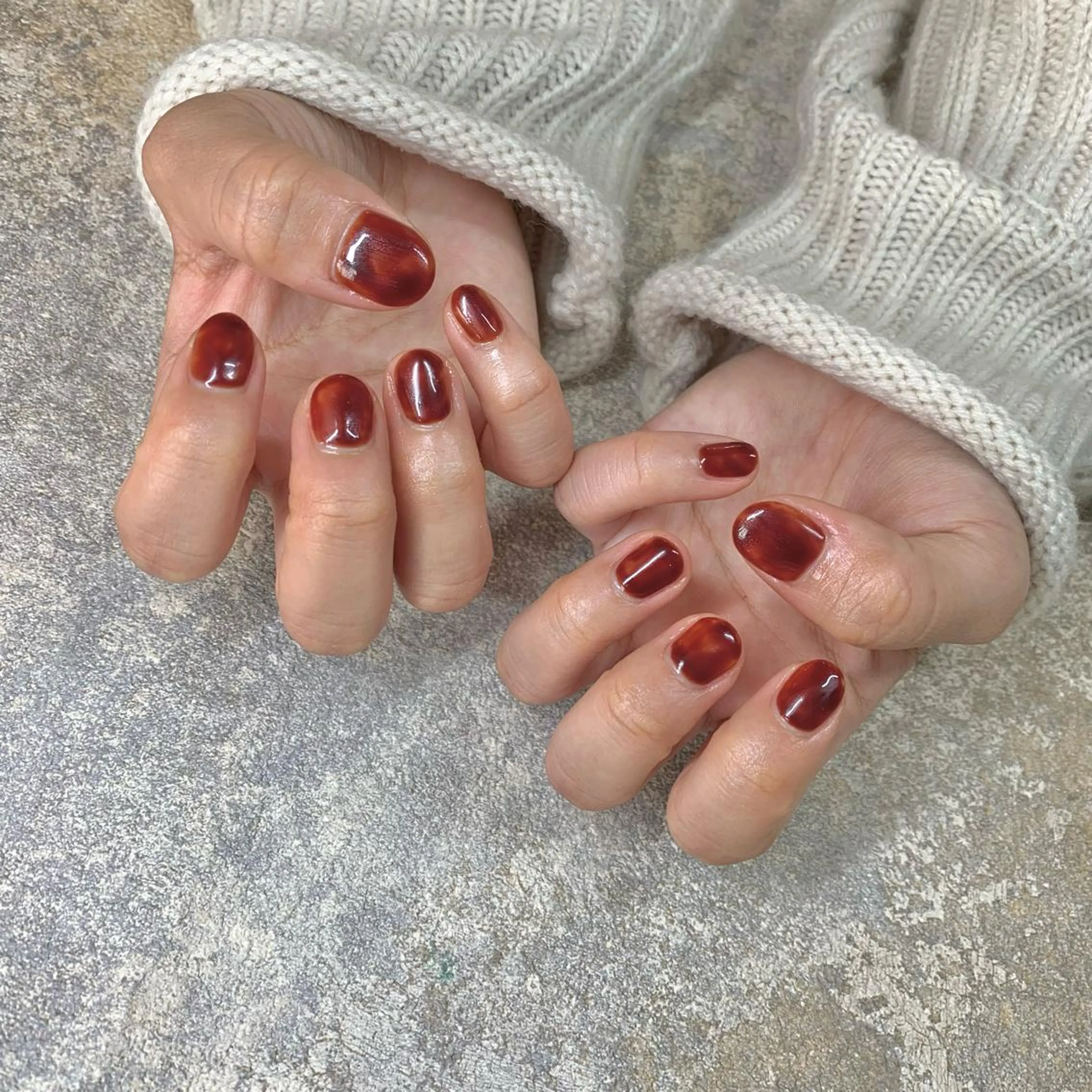 ネイル べっ甲ネイル Nes.nail所属・🌼Nomura Yuko🌷のネイルデザイン