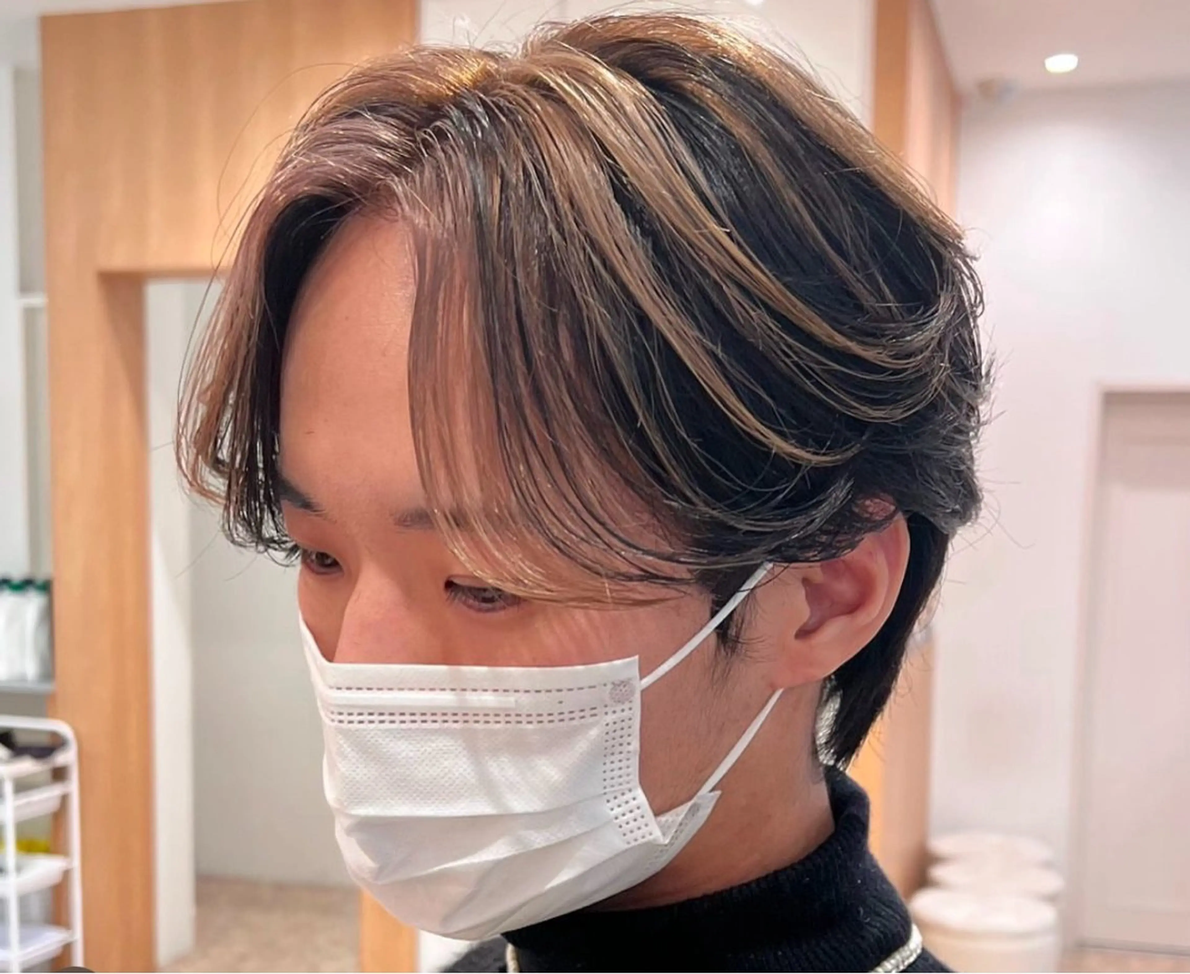 メンズ 🚨メンズ曲がる 縮毛矯正りおん🚨のヘアスタイル