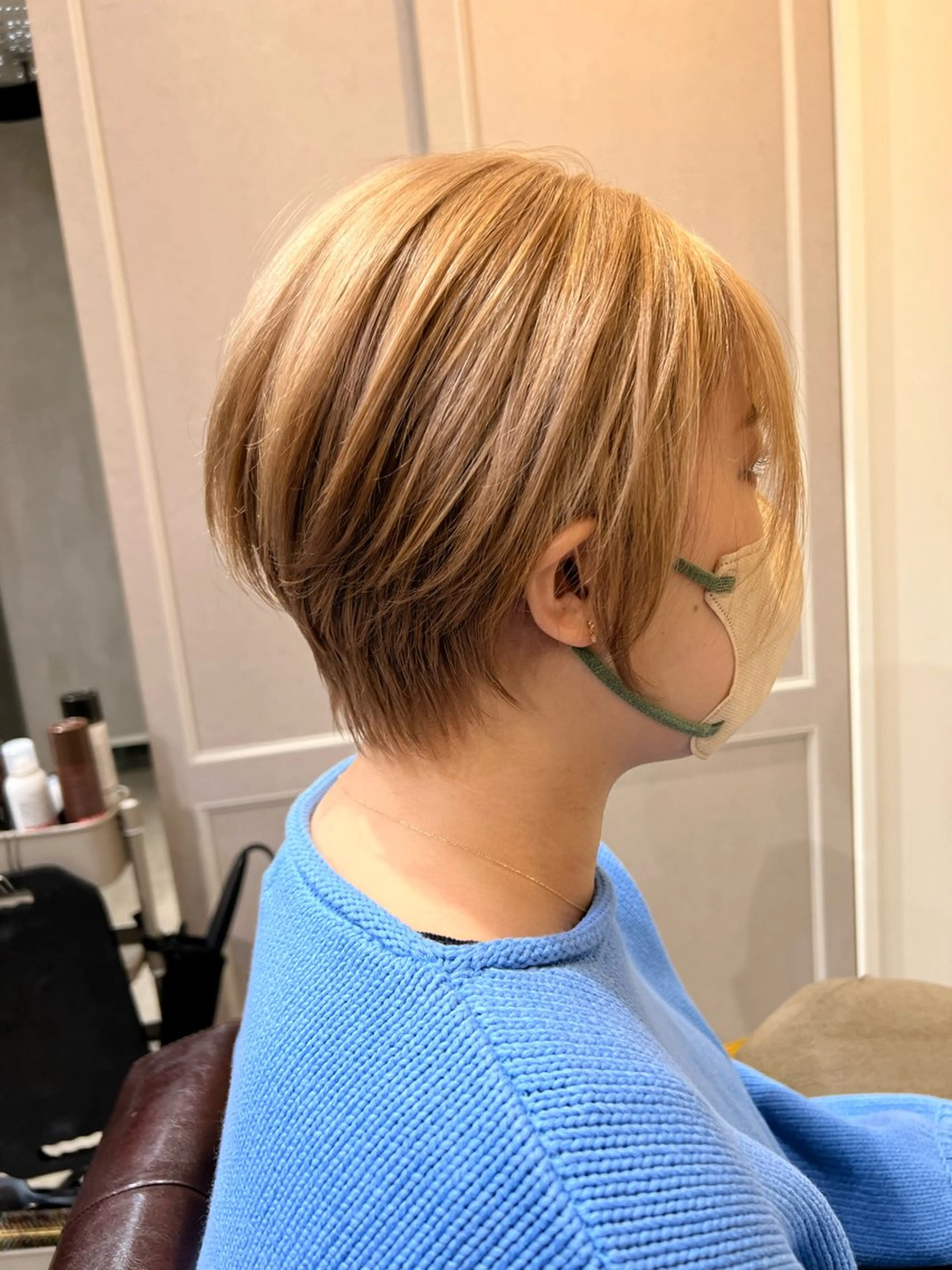 ショート カラー 南雲 由麻のヘアスタイル