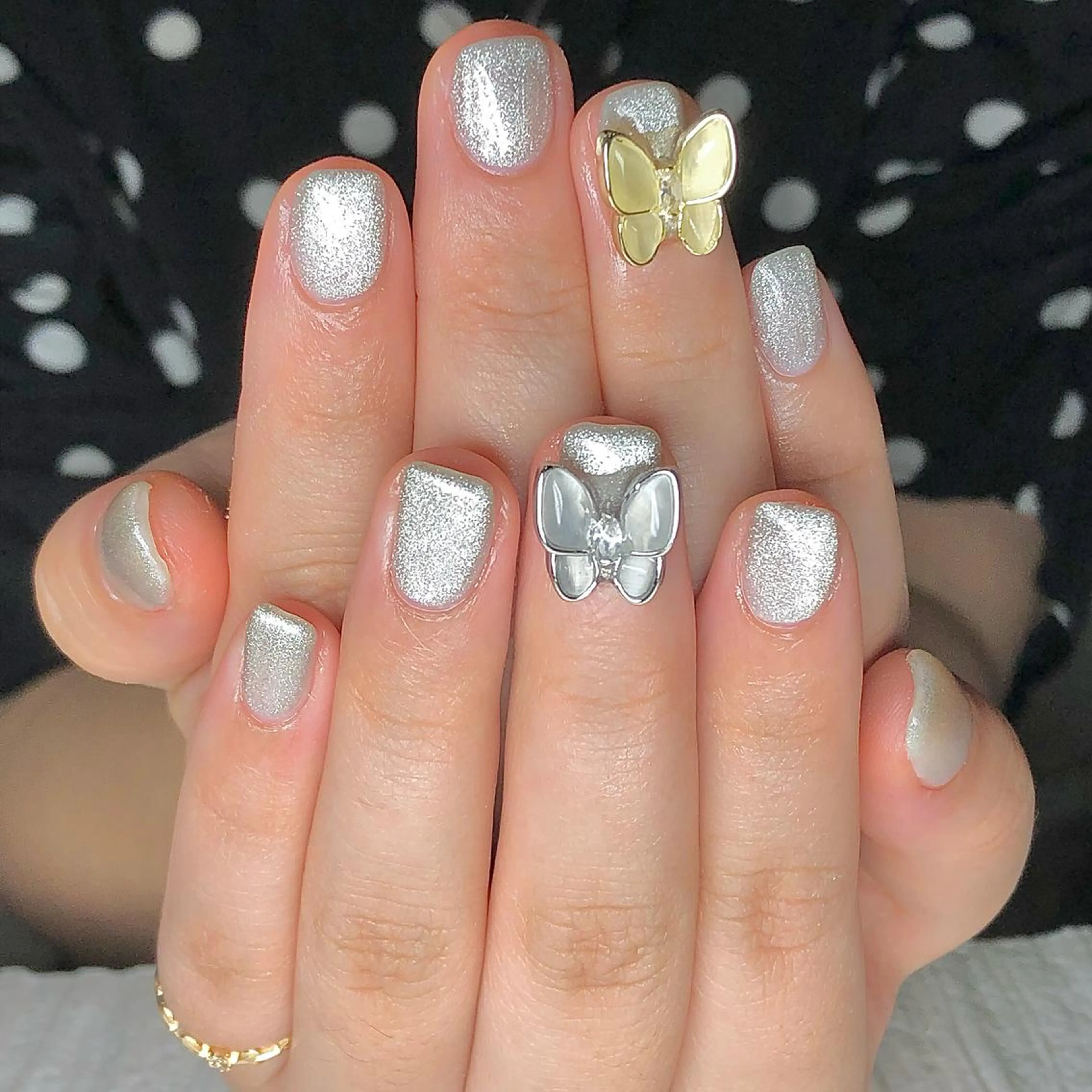 ショート ネイル 🦋Kiyomi. 🦋のネイルデザイン