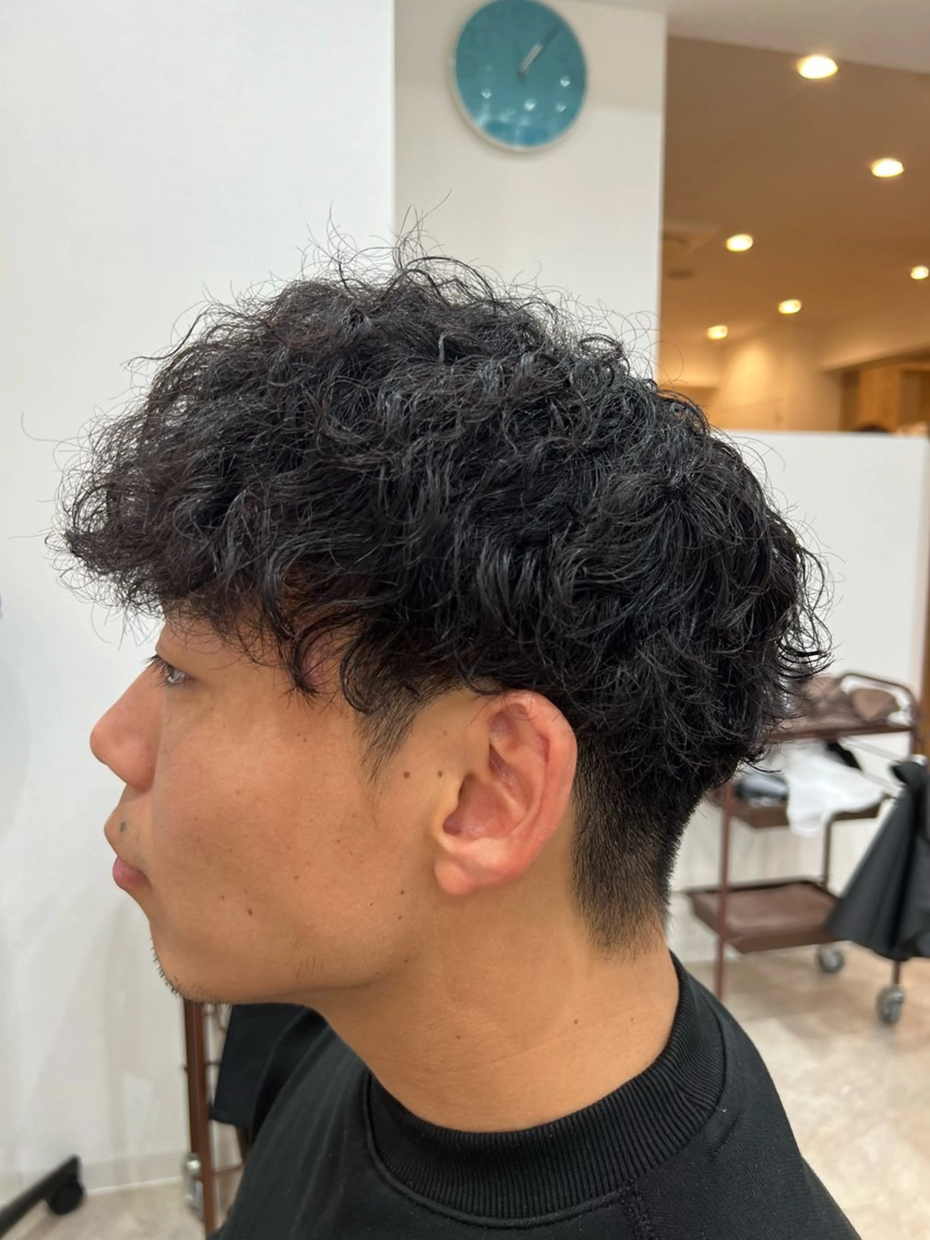 ミディアム パーマ メンズ FURUSHO所属・髪質改善/縮毛矯正 /メンズパーマ川田のヘアスタイル