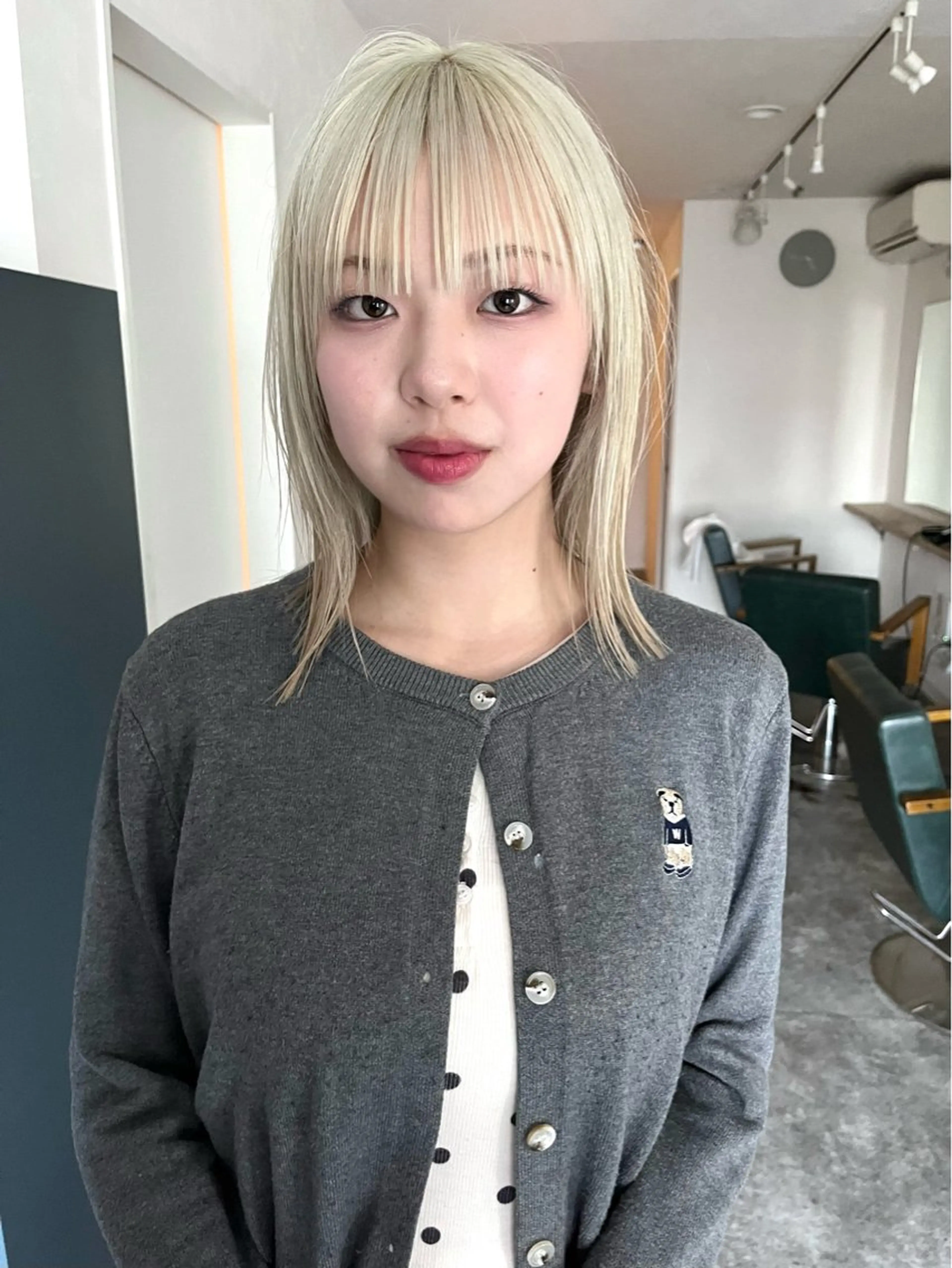 【平日限定】🌱ケアブリーチ＋シアカラー＋2stepトリートメント🌱　コーラルピンク/ベージュ/暖色カラー◎の写真