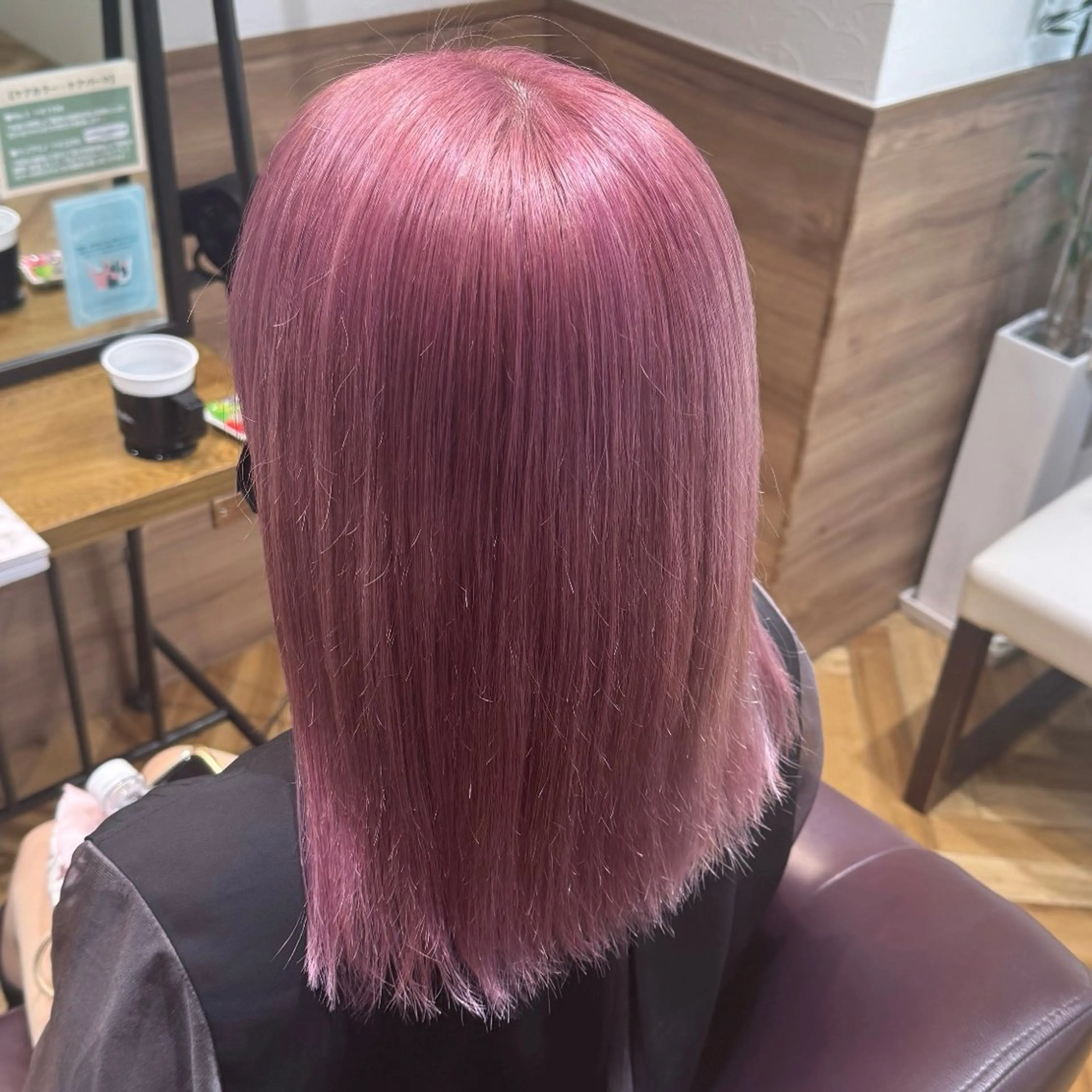 カラー ヘアカラー 韓国ヘア AINA🐱のヘアスタイル