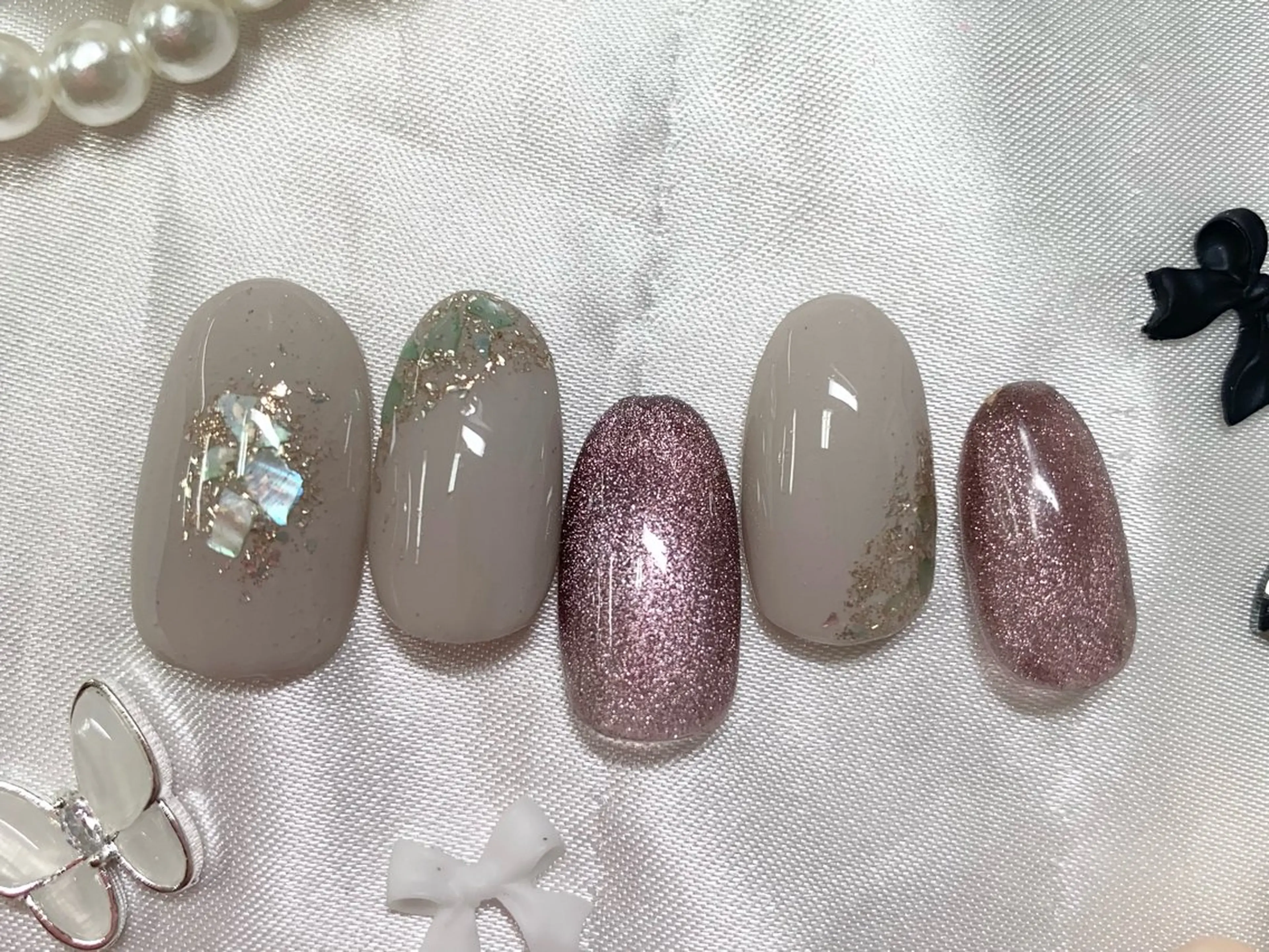 ネイル ハンドネイル プティリボン 武蔵小金井店のネイルデザイン