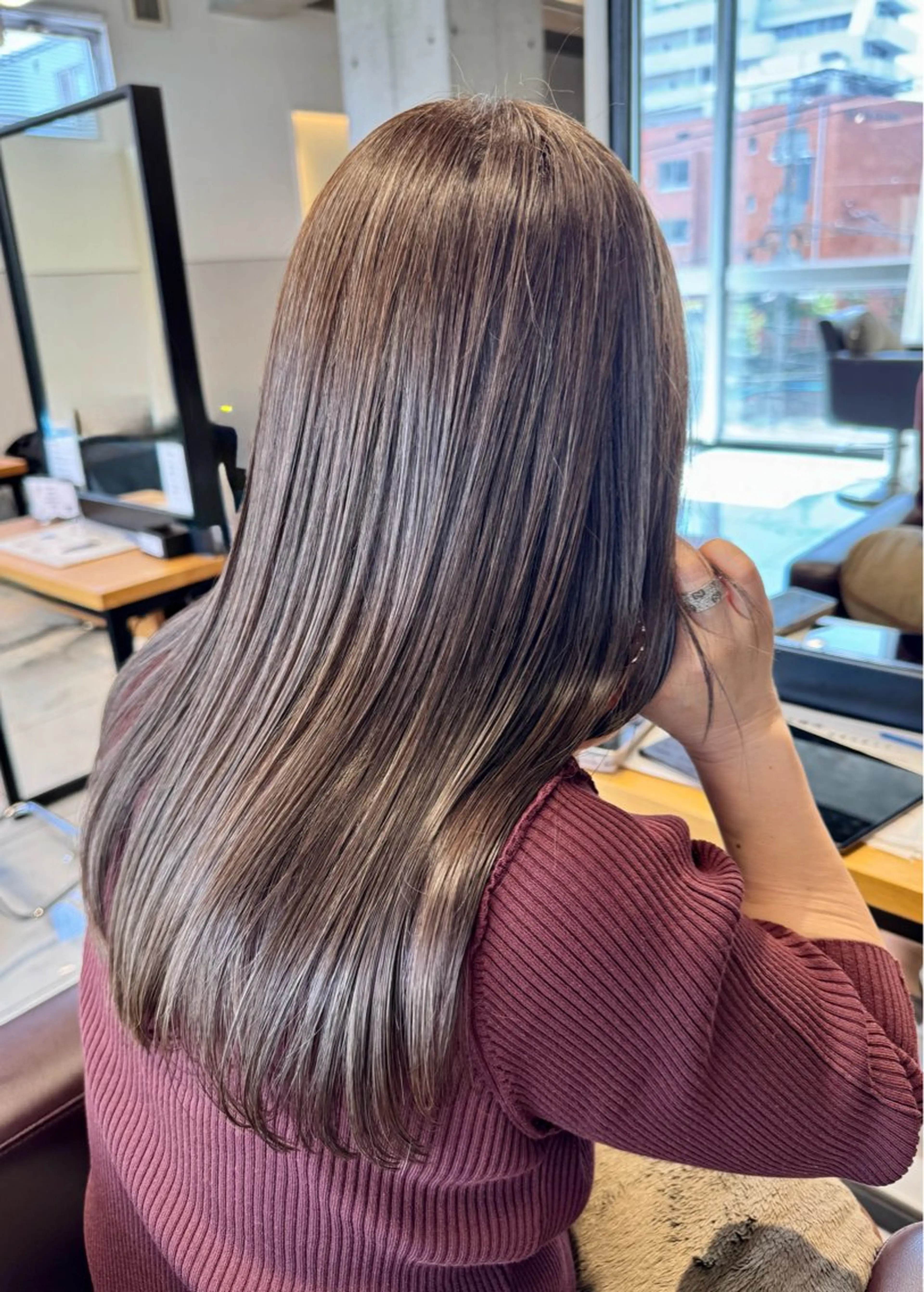 ロング カラー 髪質改善 髪質改善ストレート /Kentoのヘアスタイル