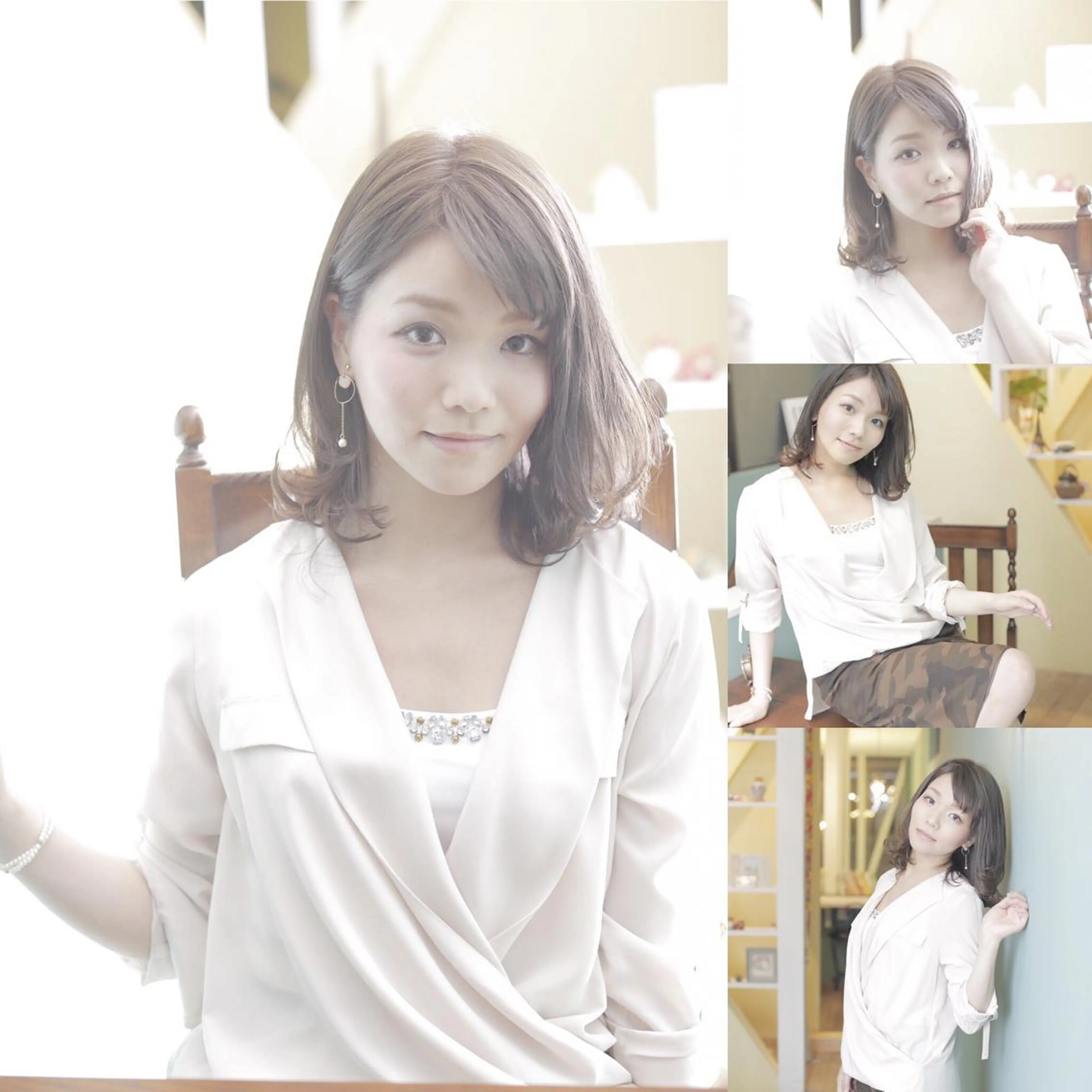 ミディアム カラー パーマ 透明感カラー 小林 弘人のその他イメージ