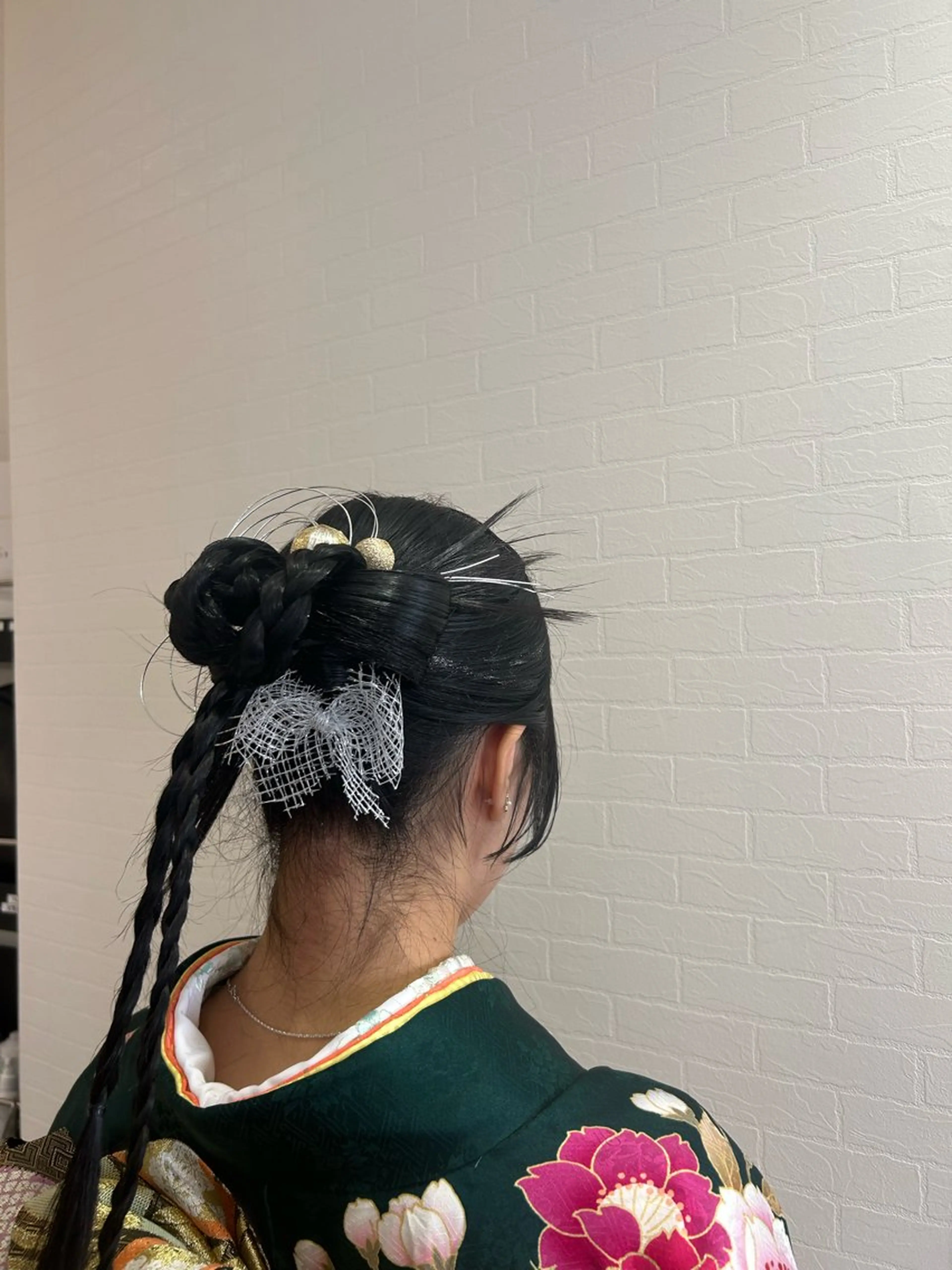 ロング ヘアアレンジ 🧸くすみ系カラー anjuのヘアスタイル