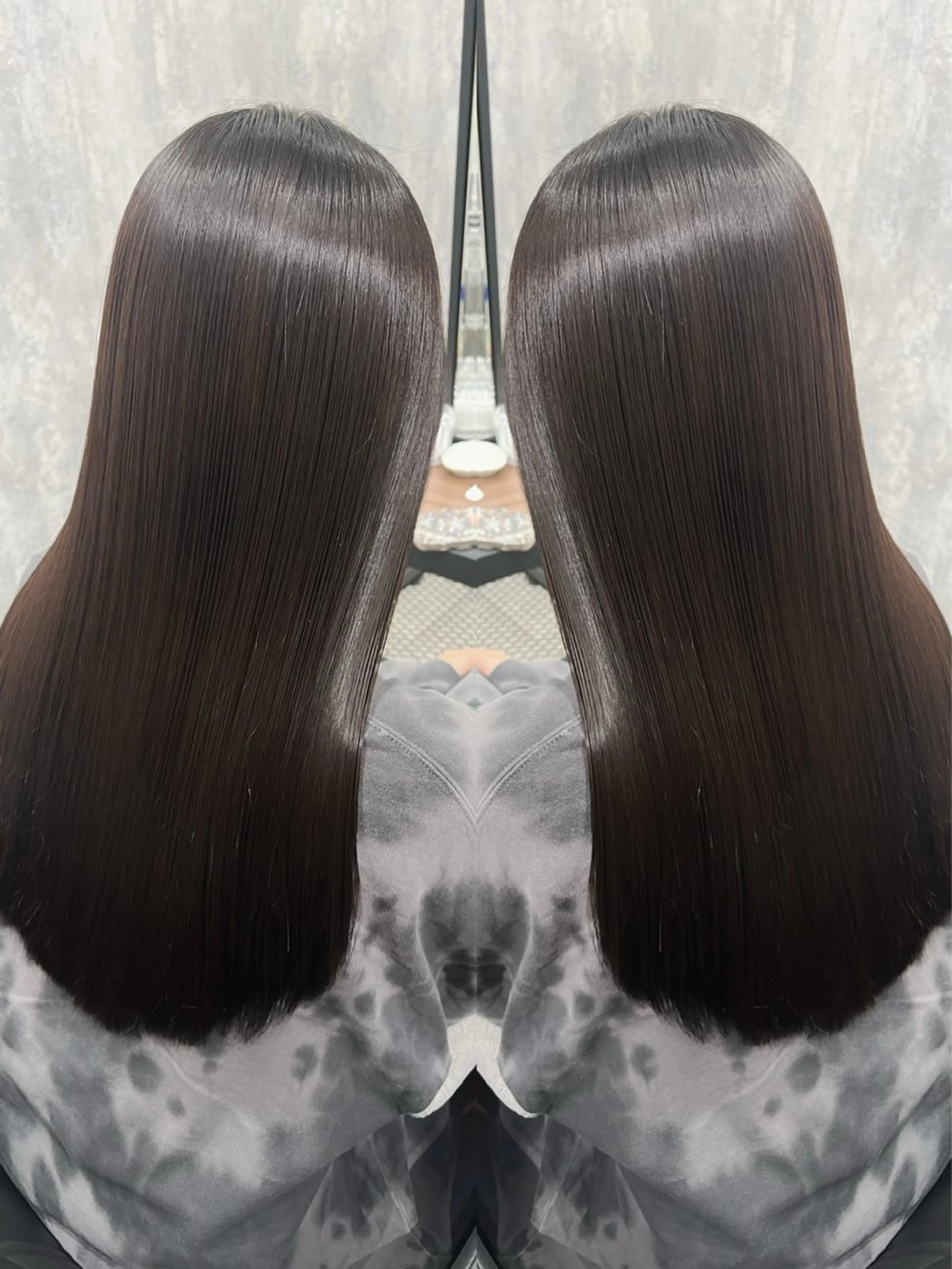 ロング カット 縮毛矯正 トリートメント 🌿海山龍馬🌿前髪 /顔まわり/レイヤーのヘアスタイル