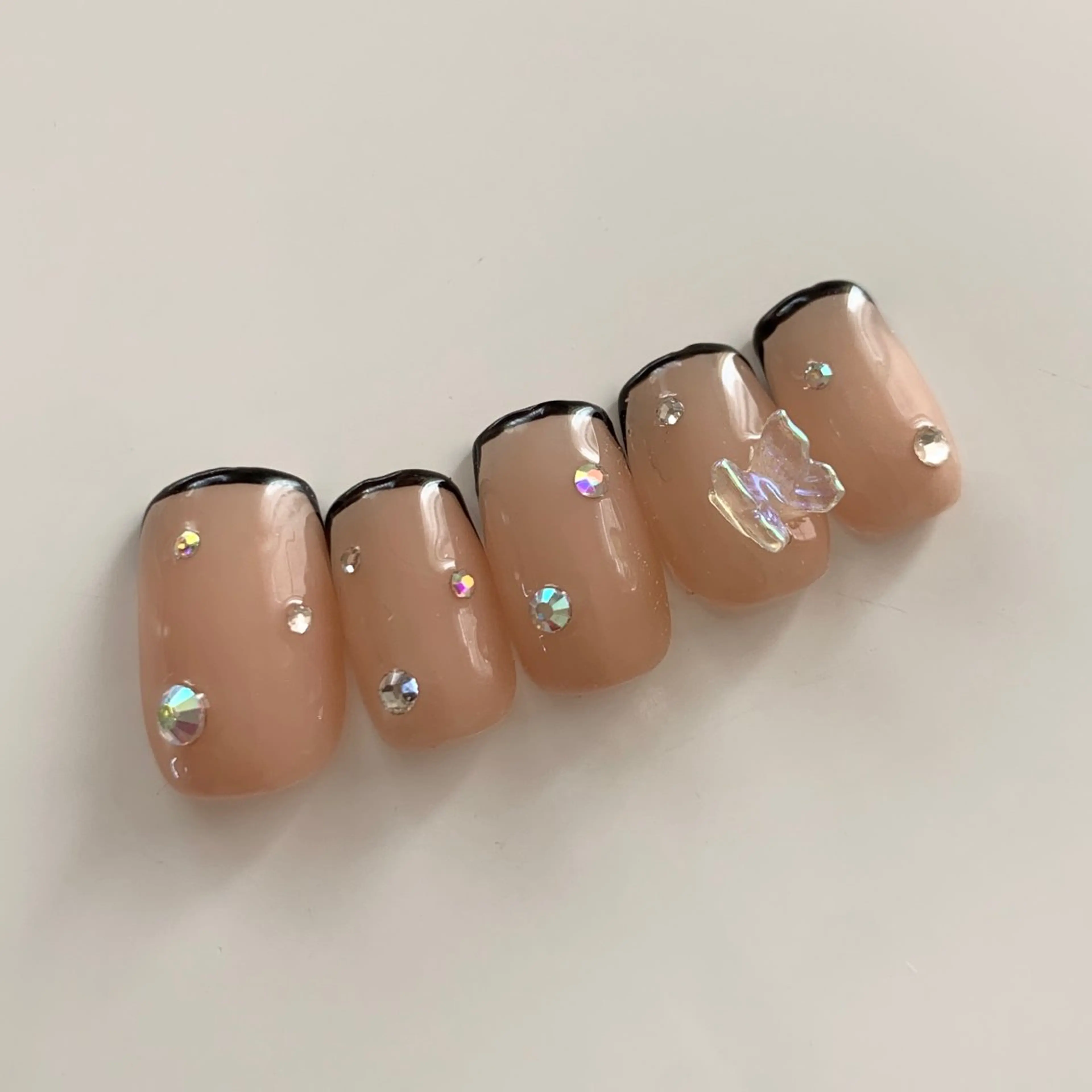 ネイル ブルー ジェルネイル キラキラネイル 韓国ネイル マグネットネイル RooM -produce by maynail-所属・RooM -mizuki-のネイルデザイン